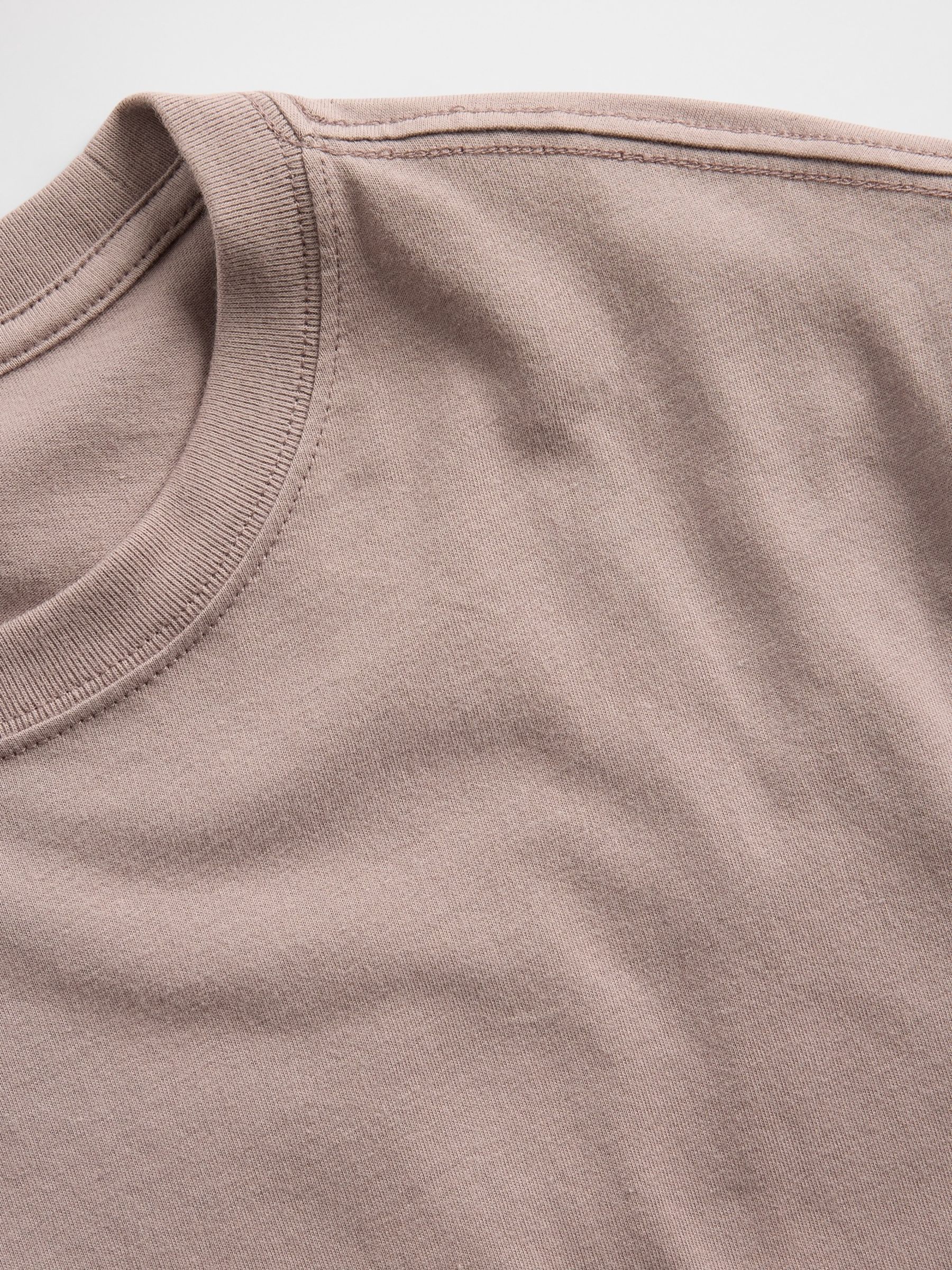 Brown Everyday Soft Crew neck T-Shirt - Image 3 of 3