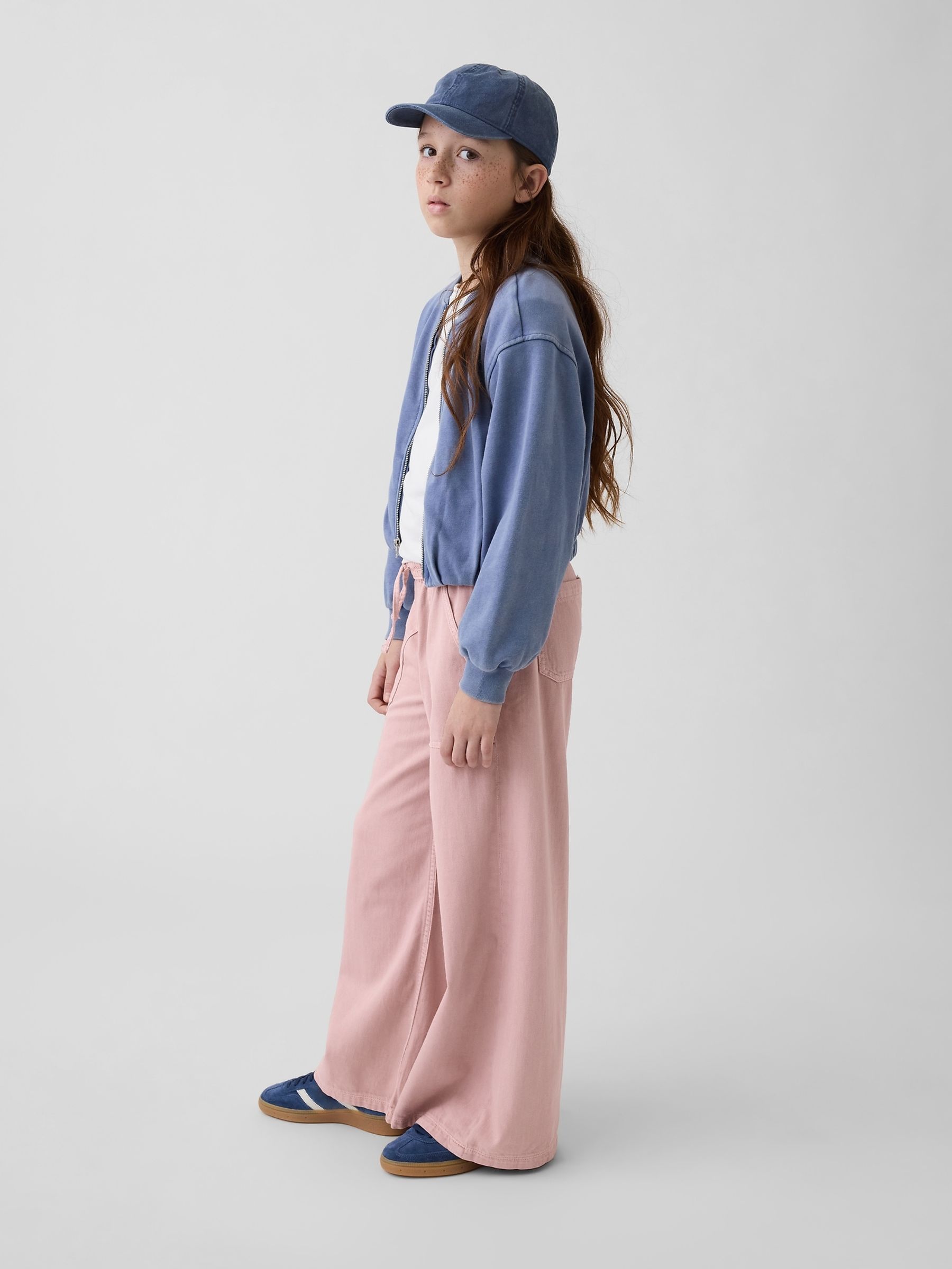 Pink Low Rise Baggy Jeans - Image 3 of 5