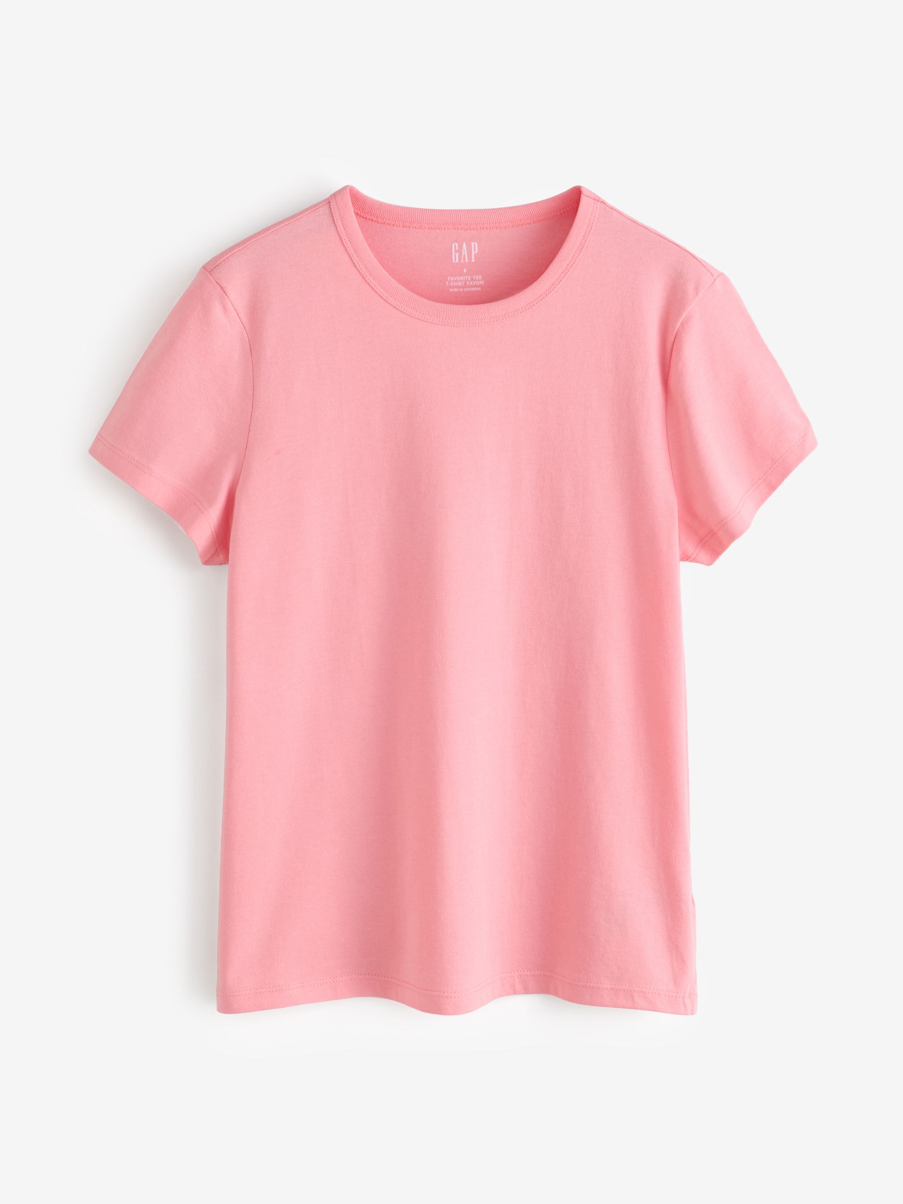 Pink Favourite Crew neck T-Shirt - Image 1 of 4
