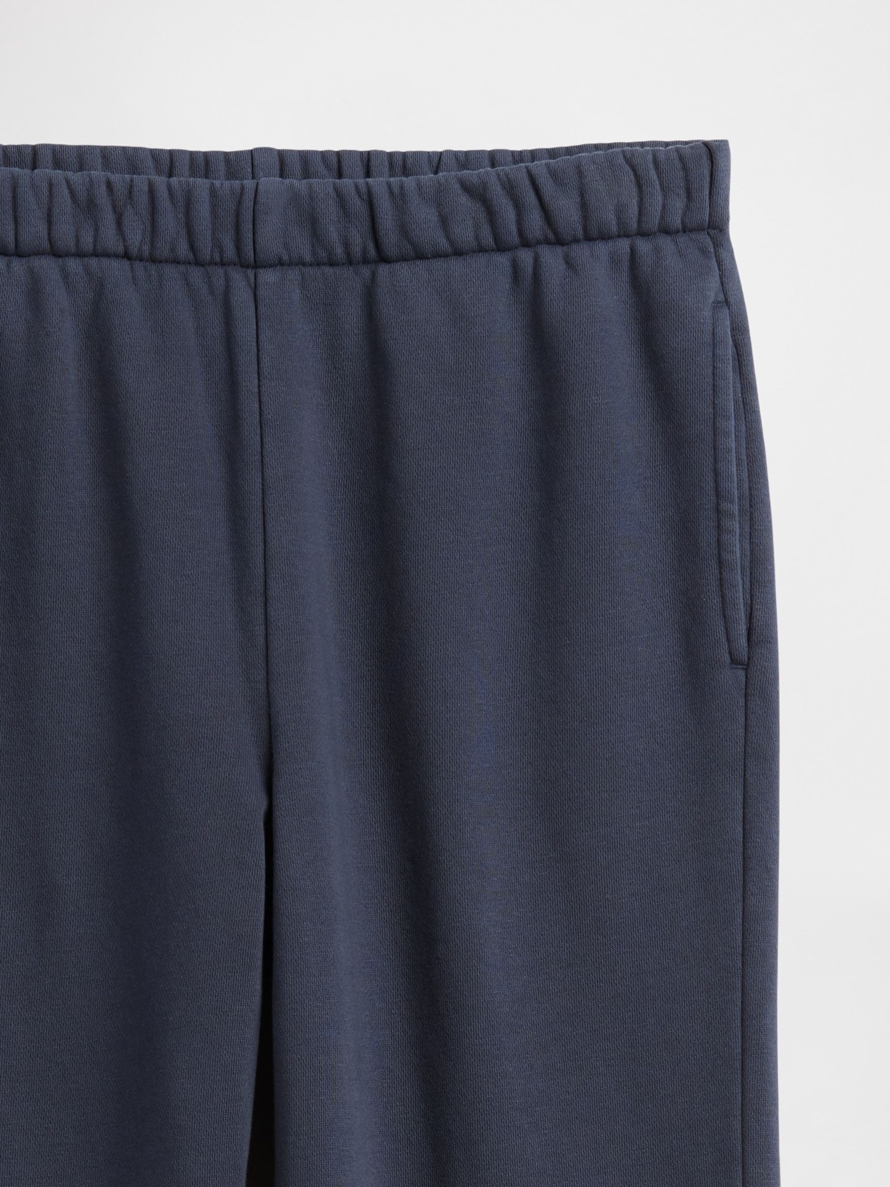 Navy Blue Relaxed Fleece Joggers (4-13yrs) - Image 3 of 3