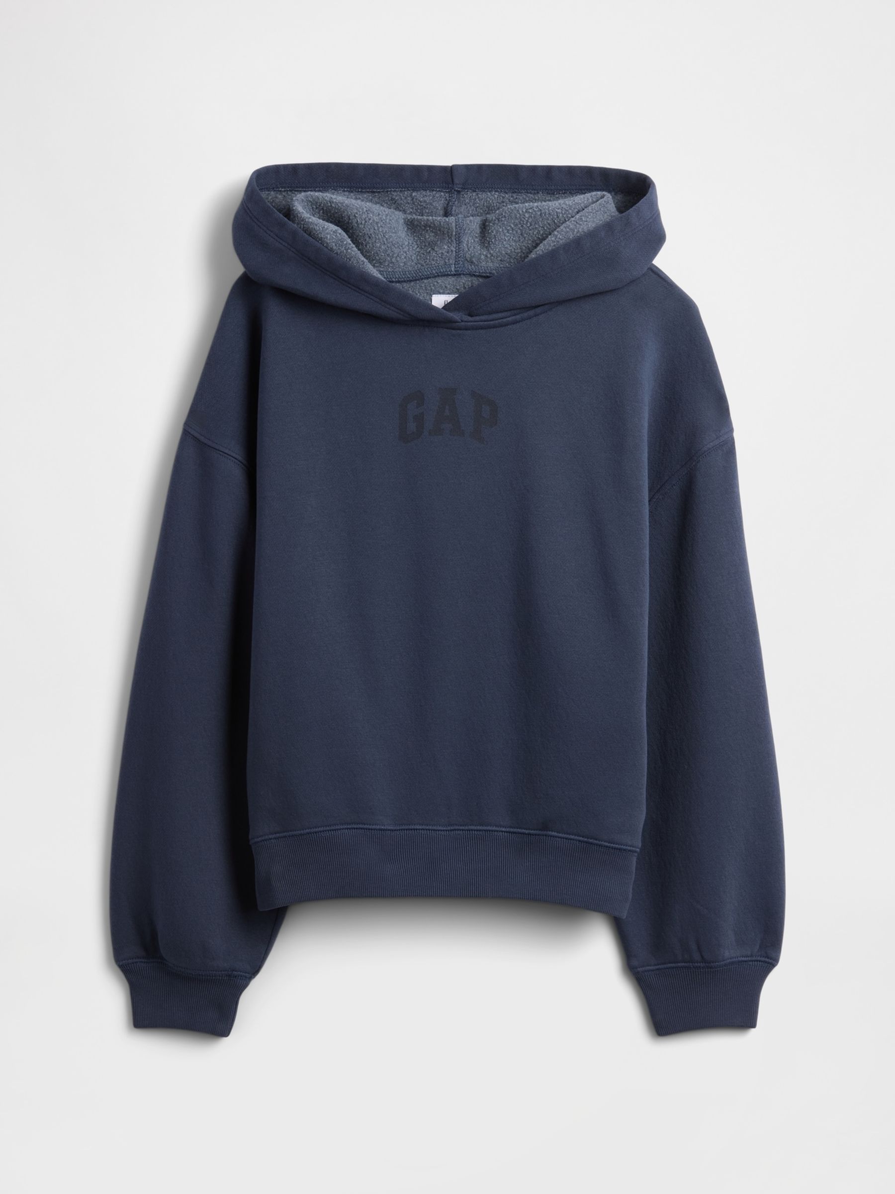 Blue Relaxed Logo Hoodie - Image 1 of 3