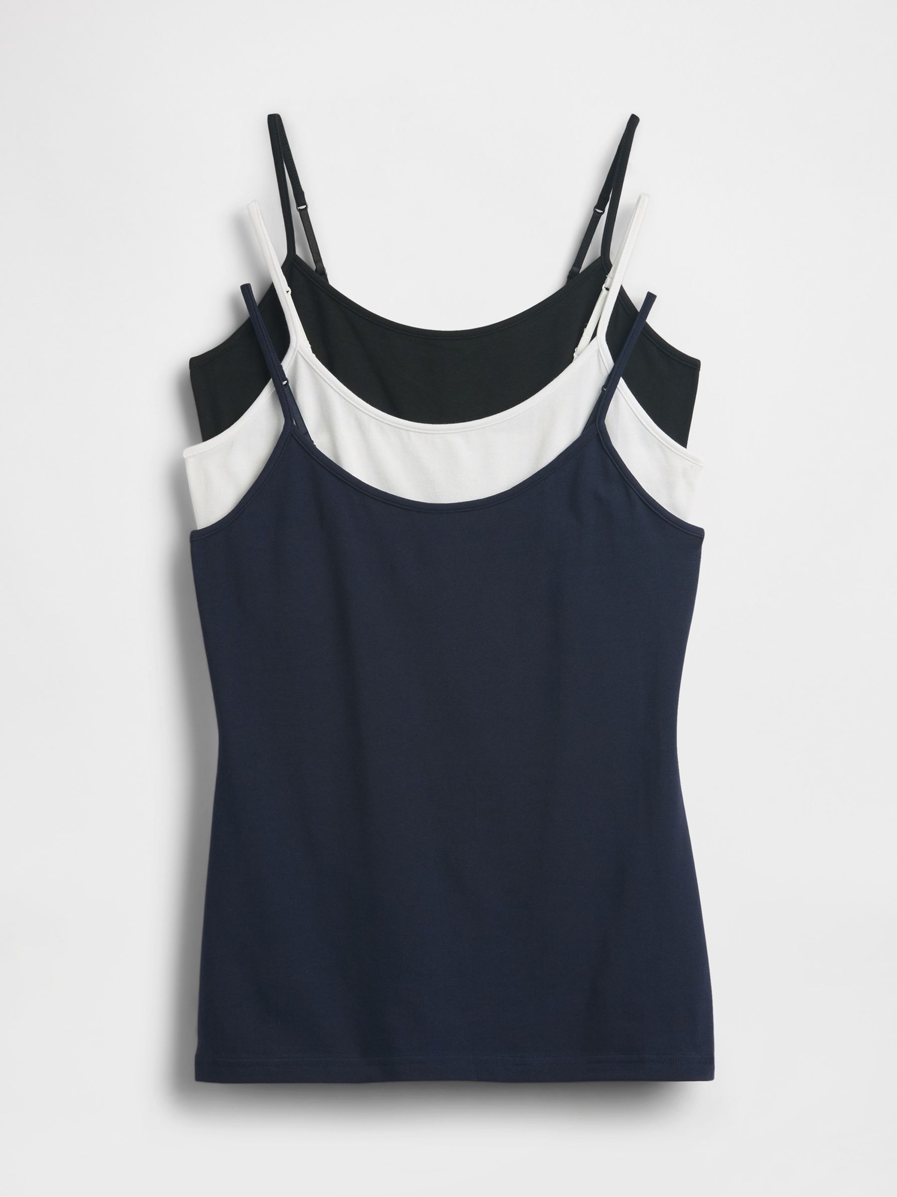Blue Stretch Jersey Cami (3-Pack) - Image 1 of 2