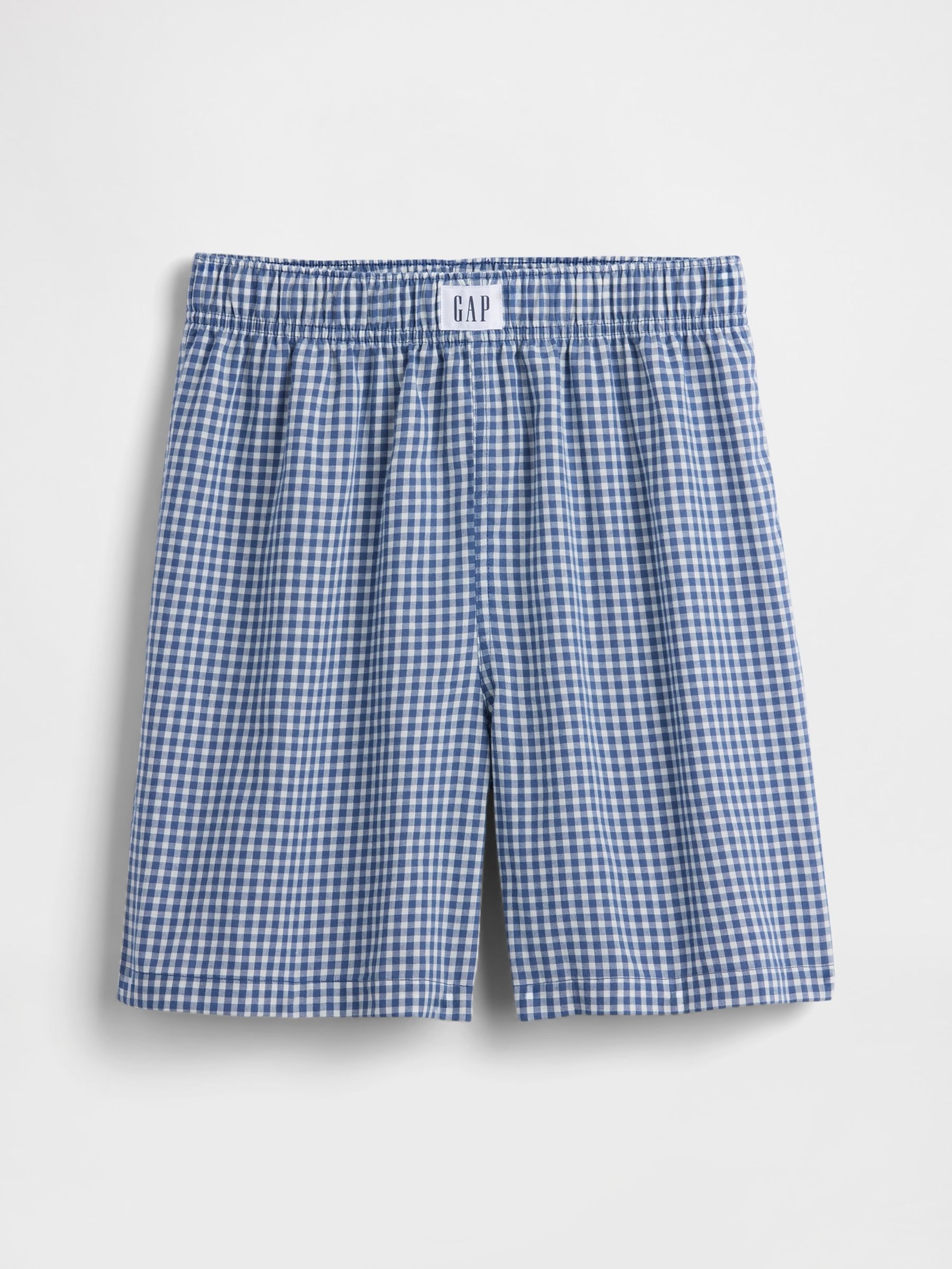 Blue Boxer Pyjama Shorts - Image 1 of 6