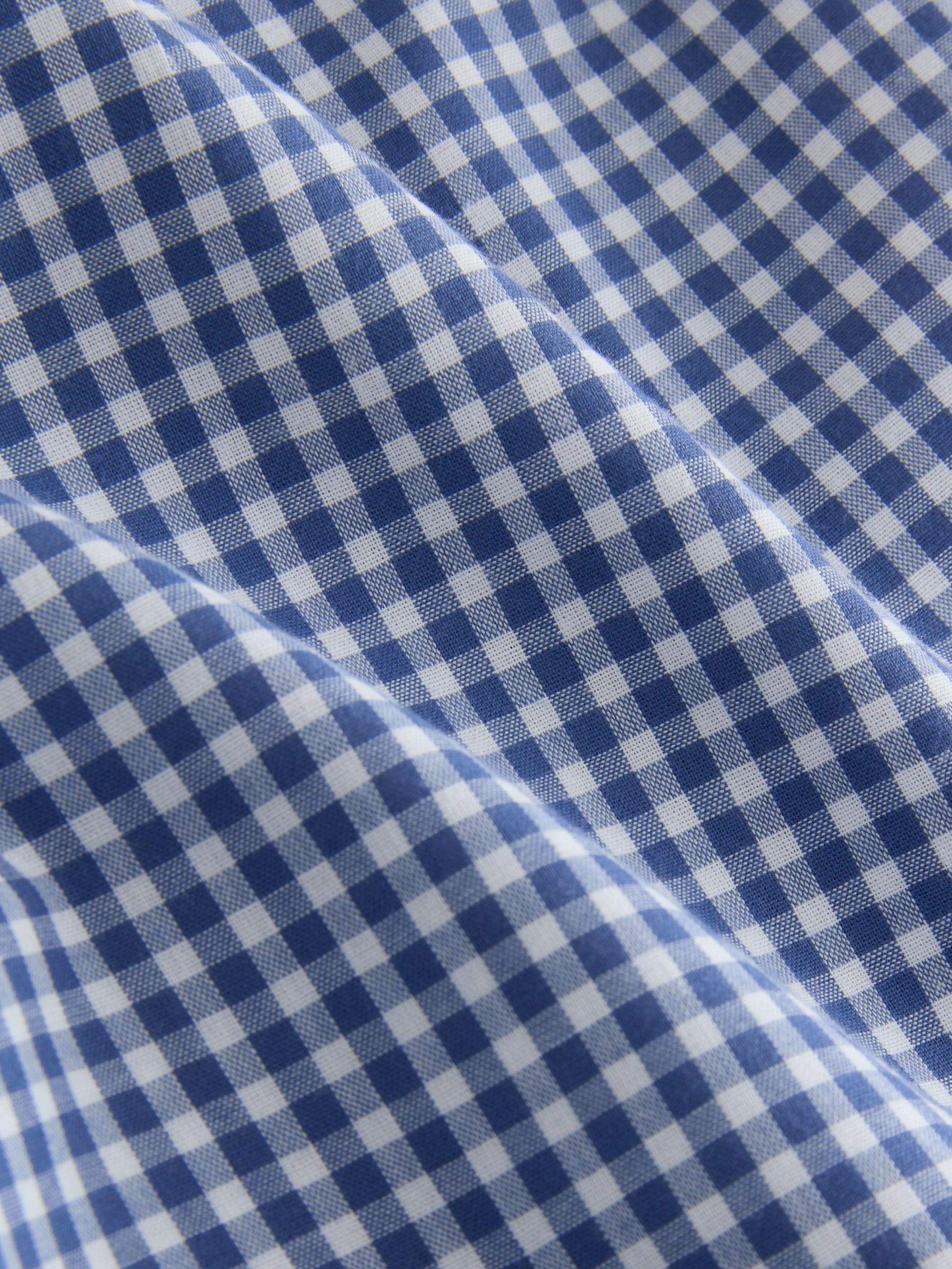 Blue Boxer Pyjama Shorts - Image 6 of 6