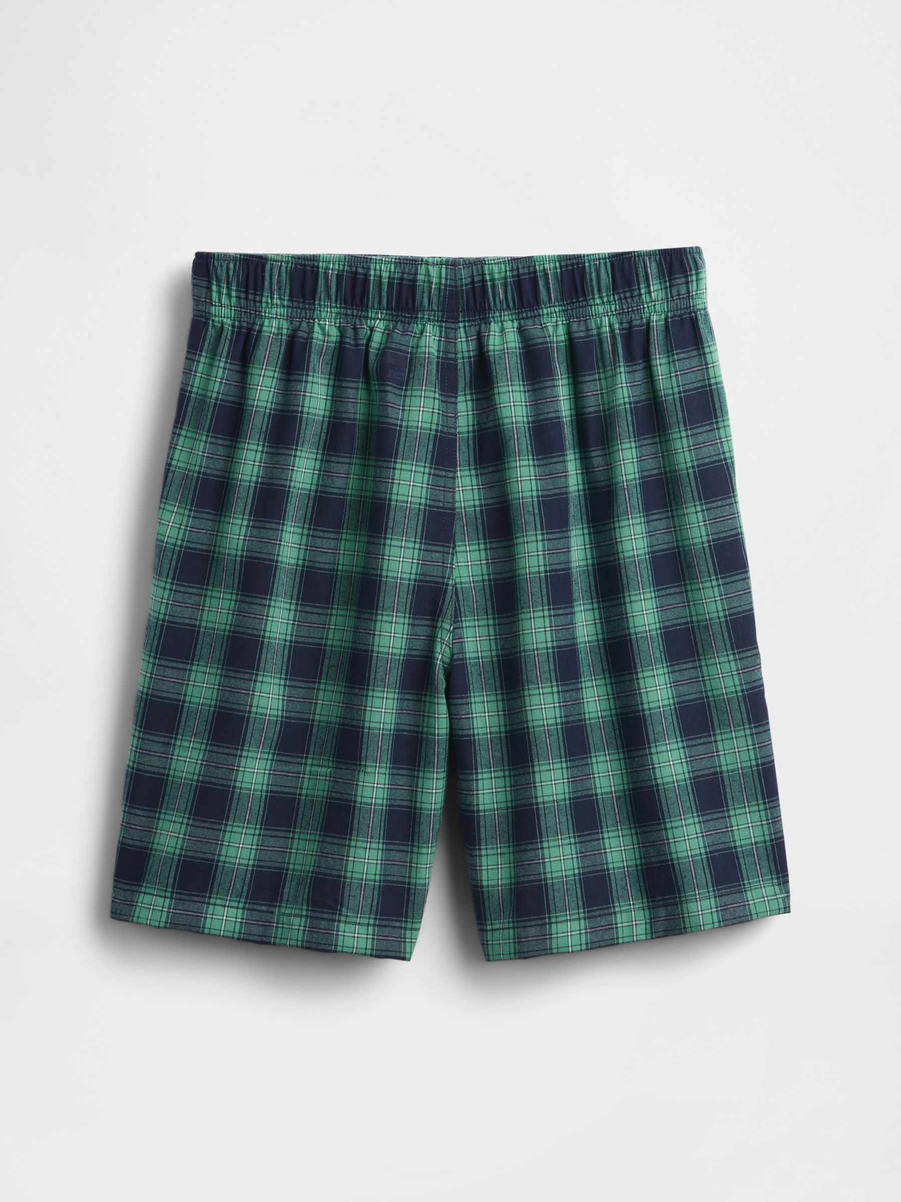 Green Check Boxer Pyjamas Short (6-13yrs) - Image 2 of 3
