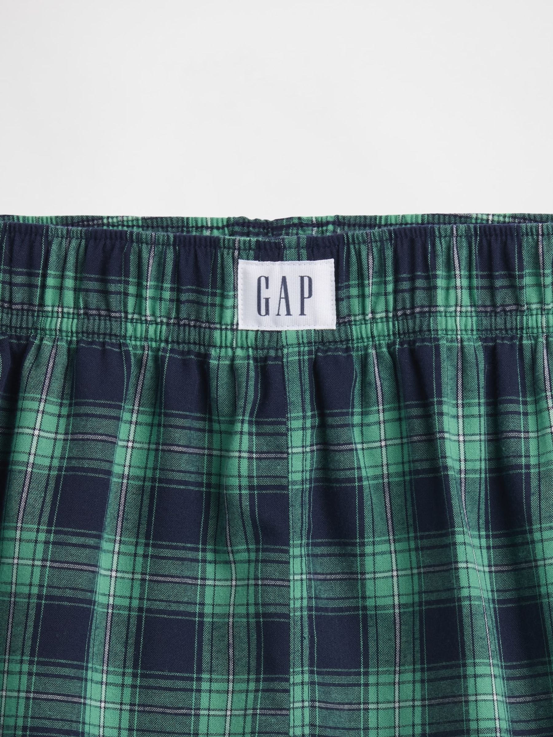 Green Check Boxer Pyjamas Short (6-13yrs) - Image 3 of 3