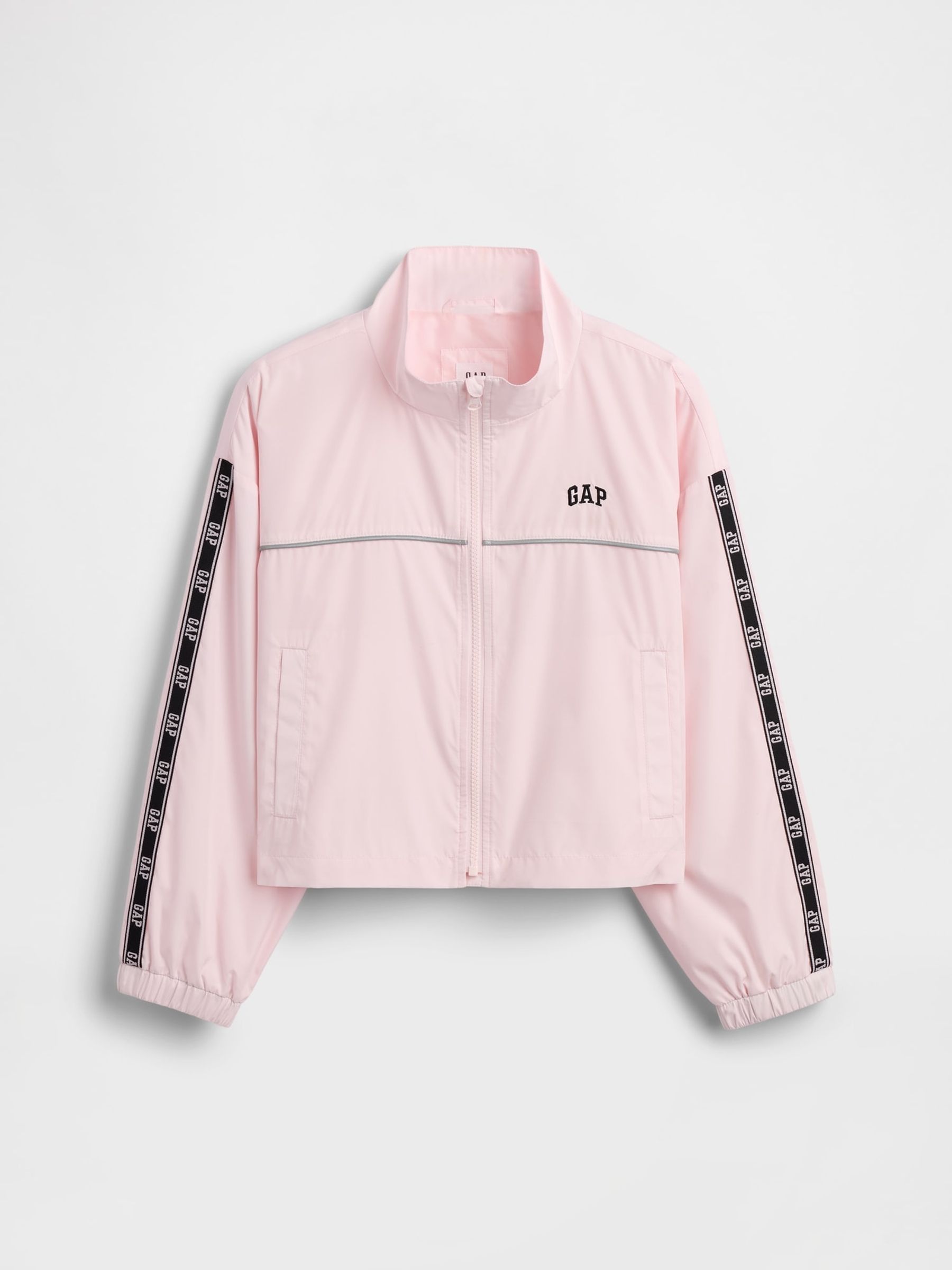 Pink Relaxed Windbreaker Jacket - Image 4 of 5