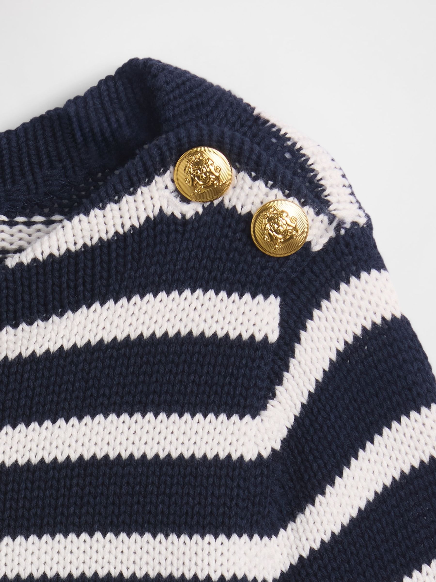 Black Stripe Relaxed Boatneck Jumper - Image 4 of 4