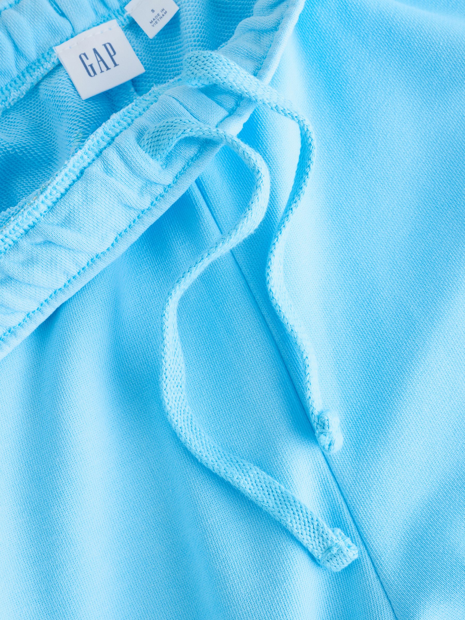 Blue Logo French Terry Wide Leg Joggers - Image 5 of 5