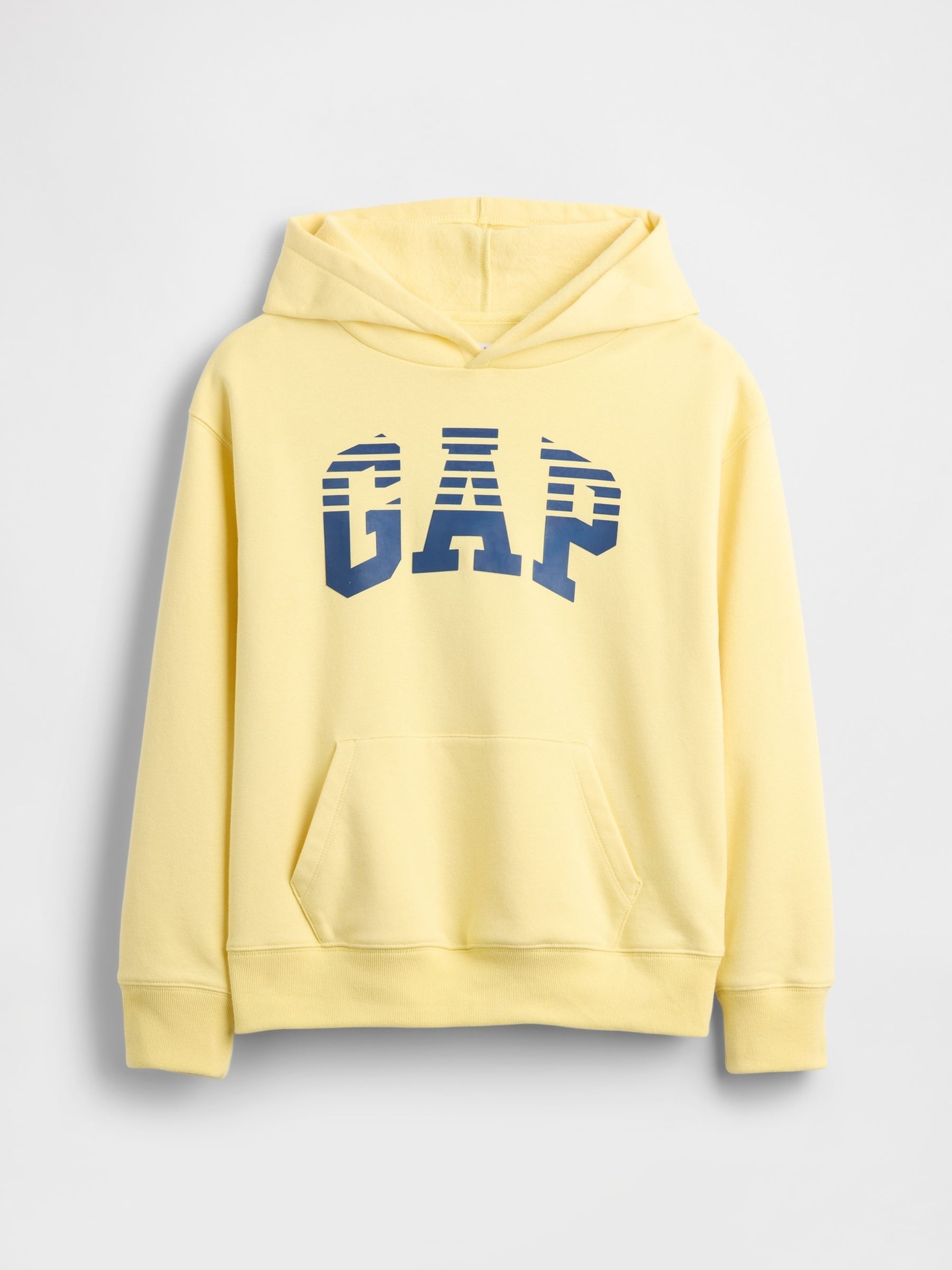 Yellow Relaxed Gap Logo Hoodie - Image 1 of 3