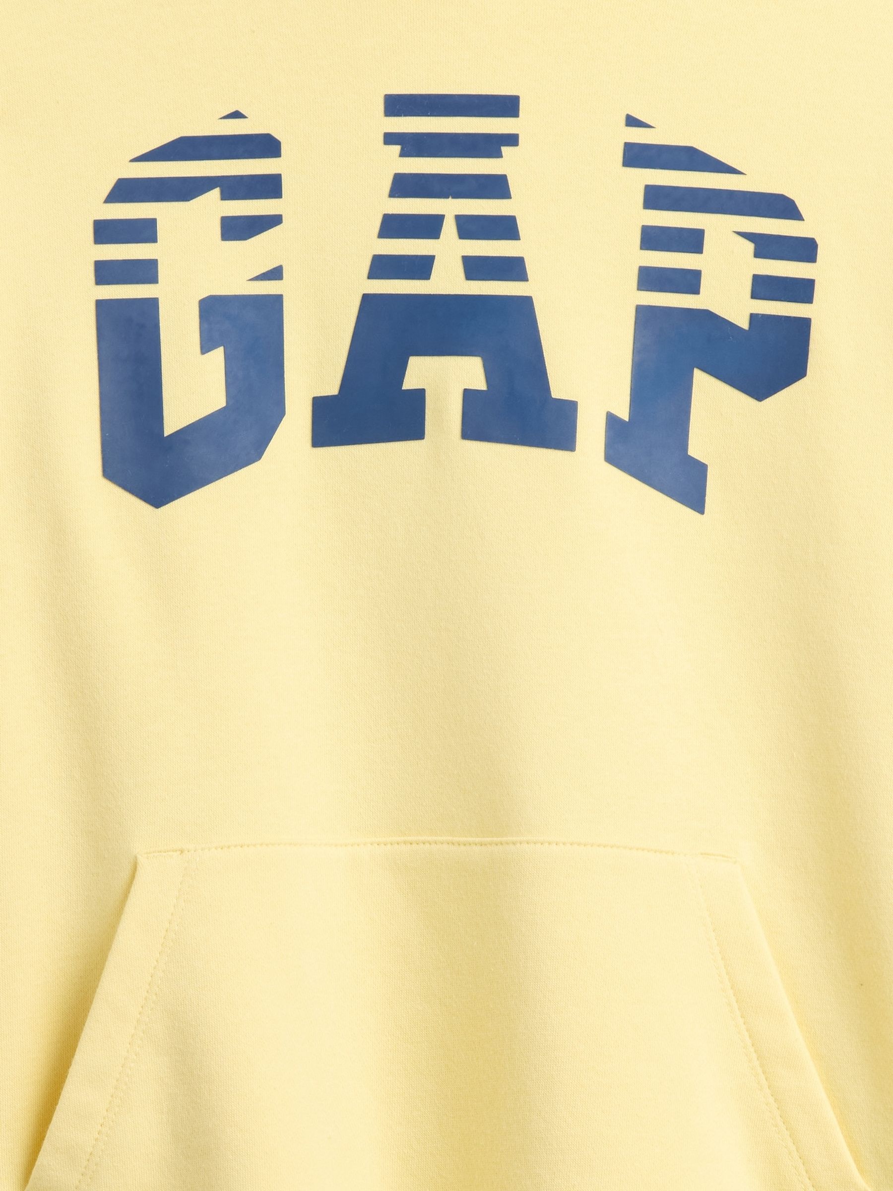 Yellow Relaxed Gap Logo Hoodie - Image 3 of 3
