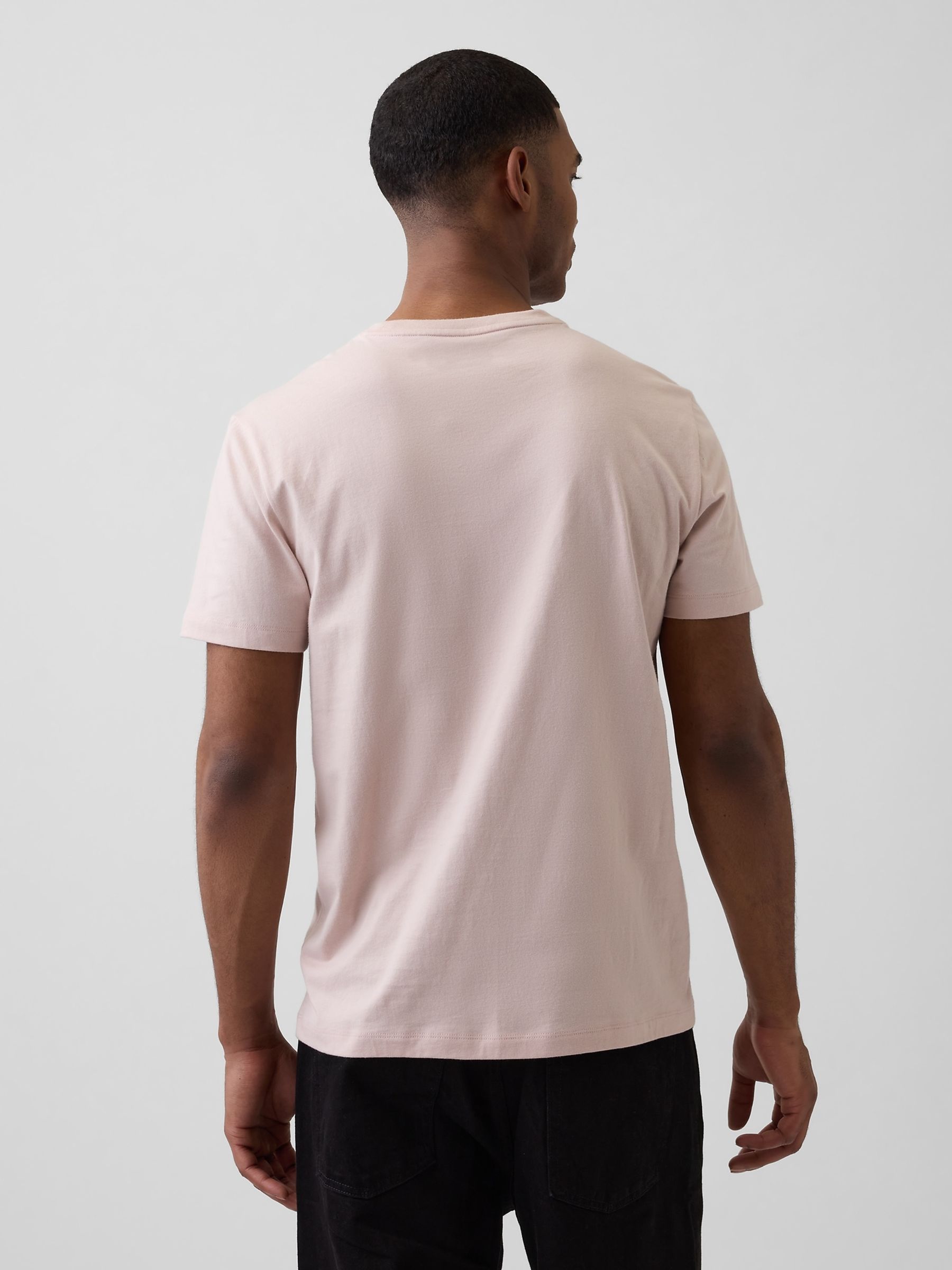 Pink Logo Pocket T-Shirt - Image 2 of 4 Pink Logo Pocket T-Shirt - Image 2 of 4