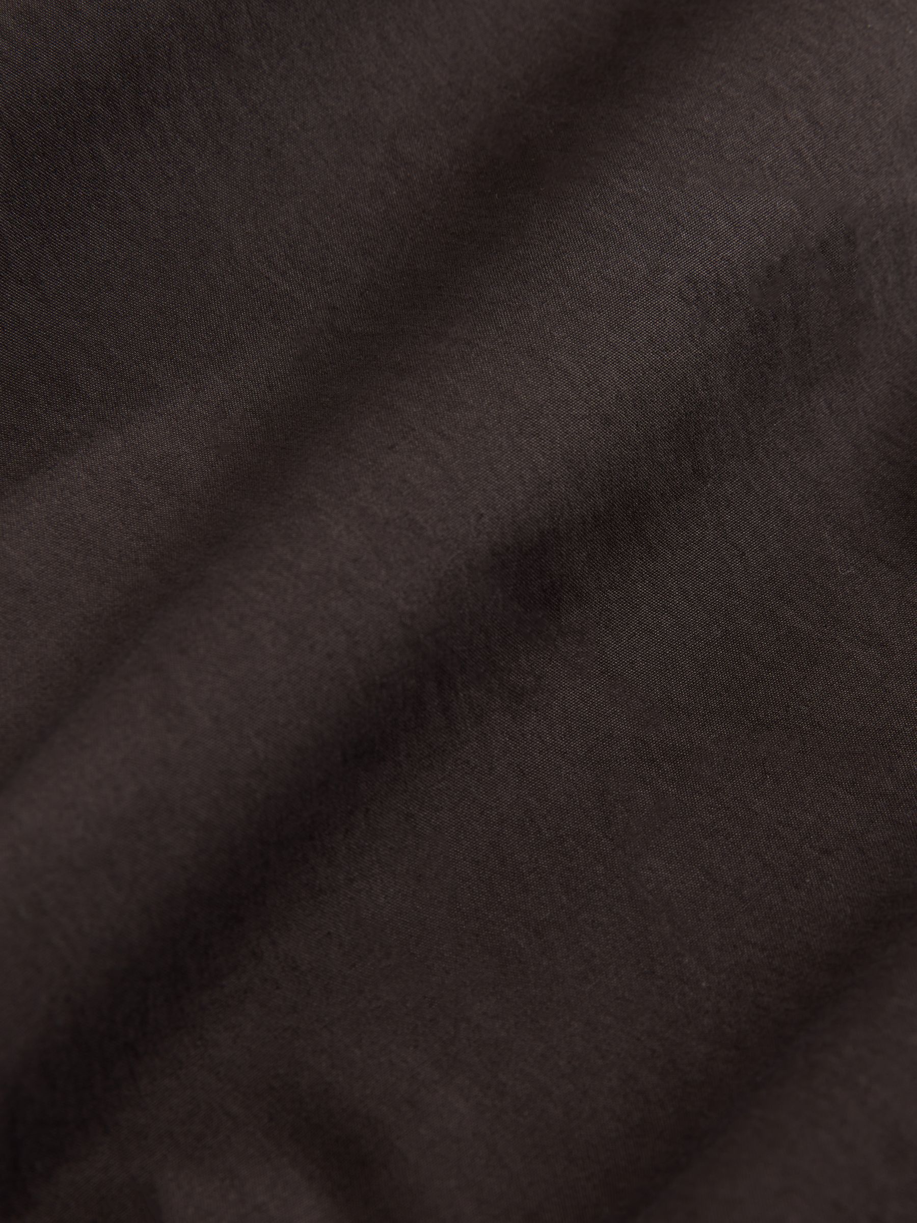 Brown Cinched Waist Midi Dress - Image 5 of 5 Brown Cinched Waist Midi Dress - Image 5 of 5