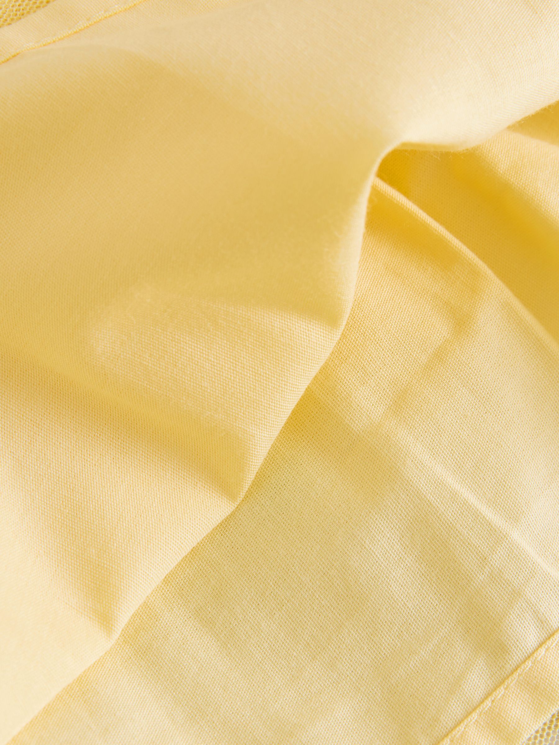 Yellow Embroidered Daisy Tulle Dress - Image 5 of 5