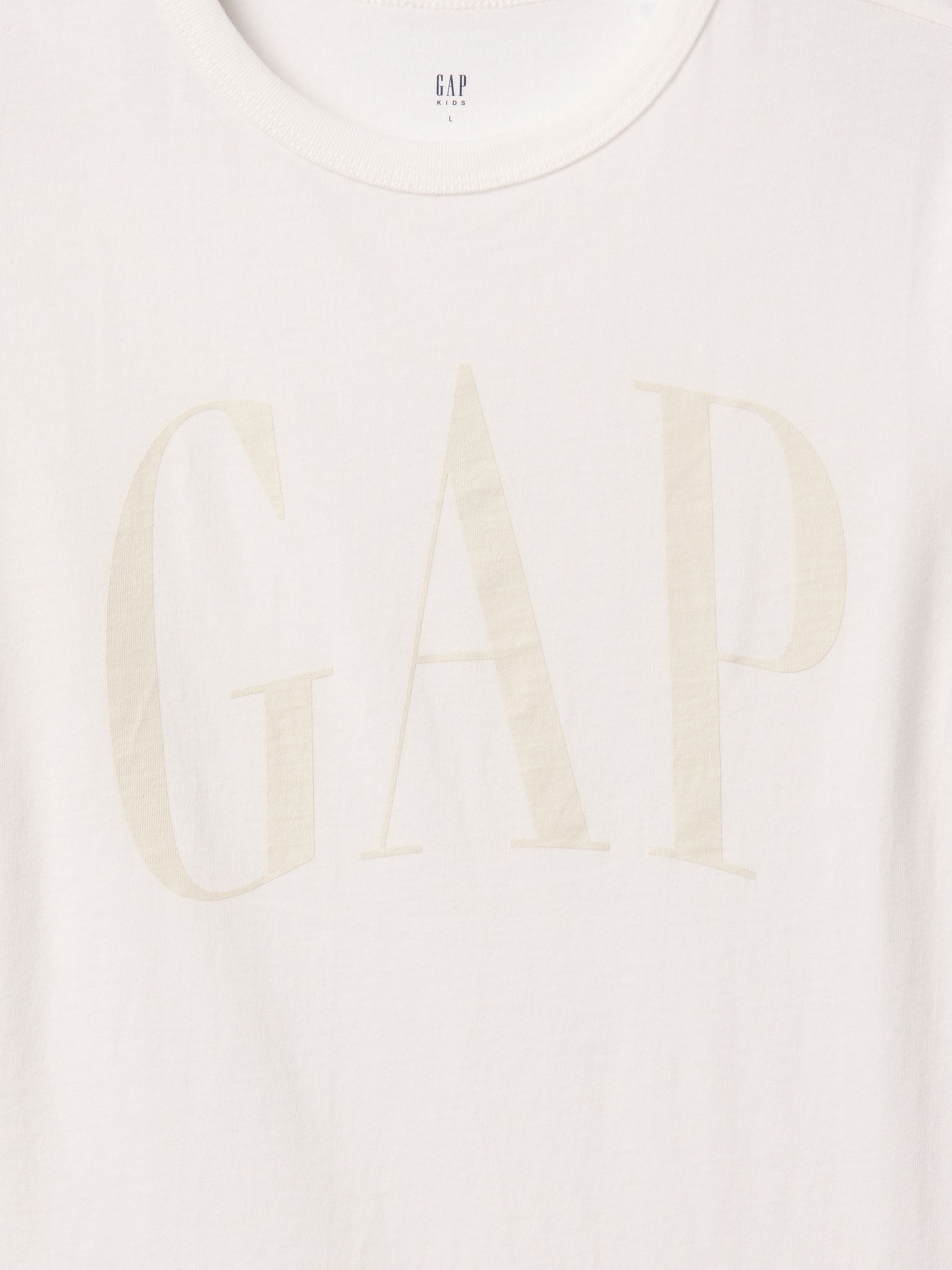 White Logo T-Shirt - Image 4 of 4