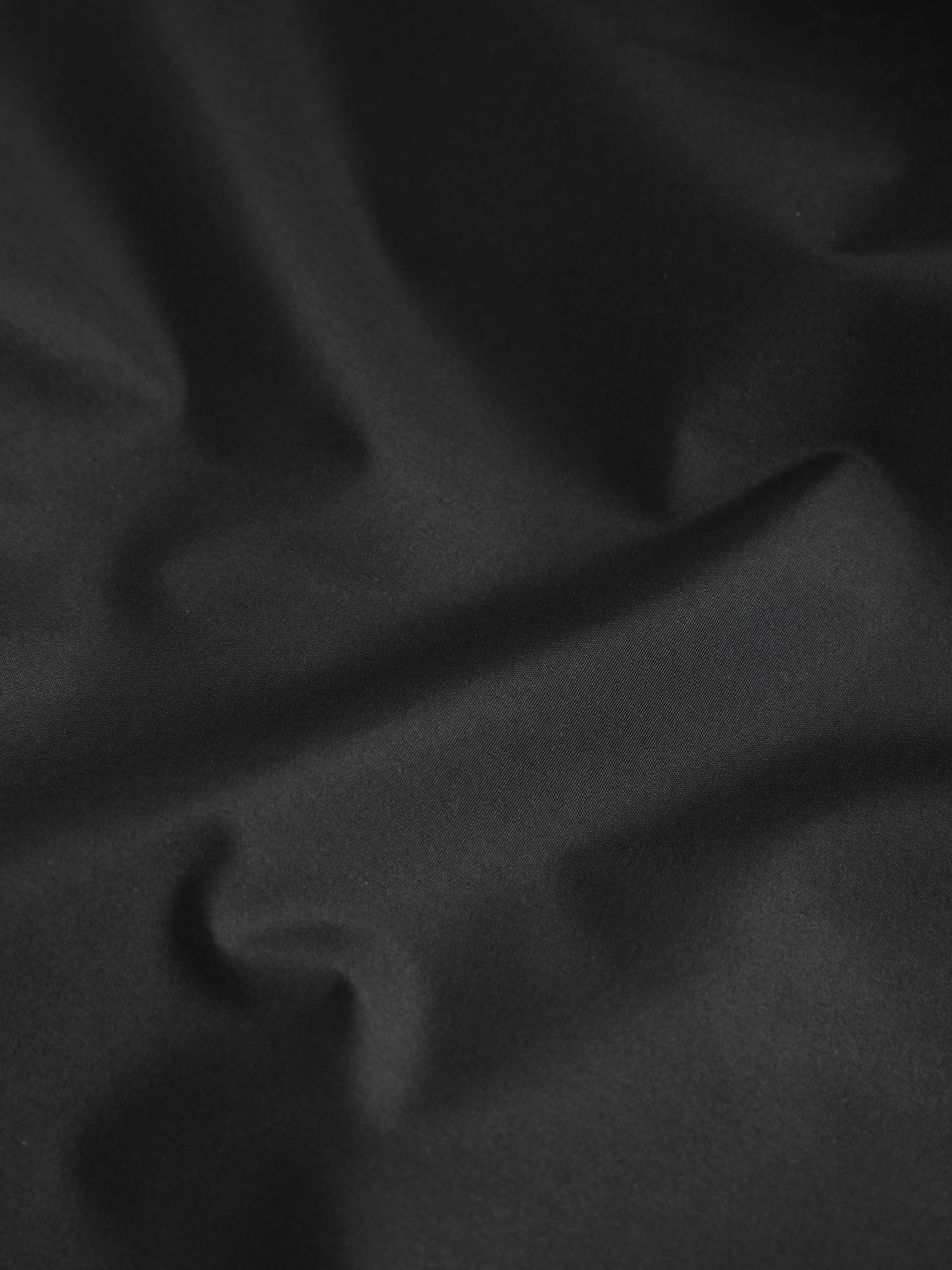 Black Relaxed Windbreaker Jacket - Image 4 of 6