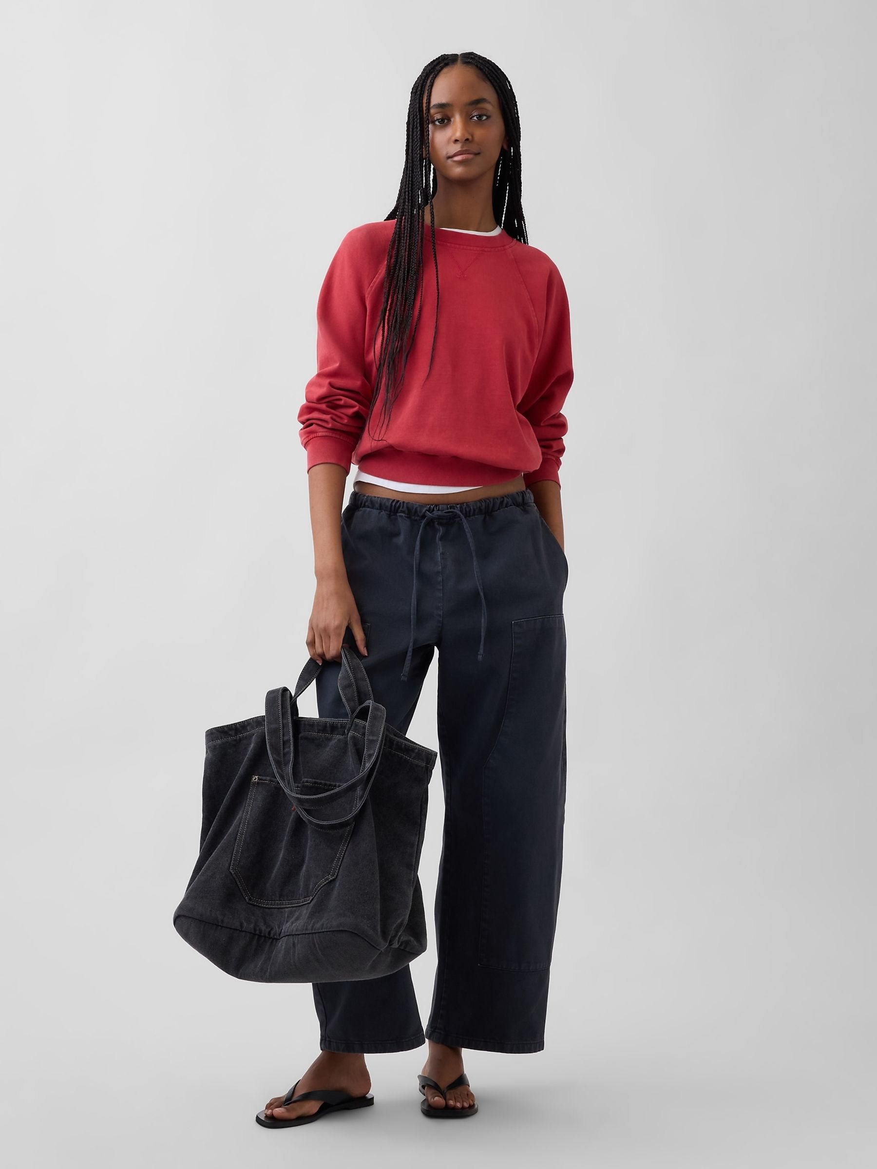 Black Logo Tote Bag - Image 6 of 6