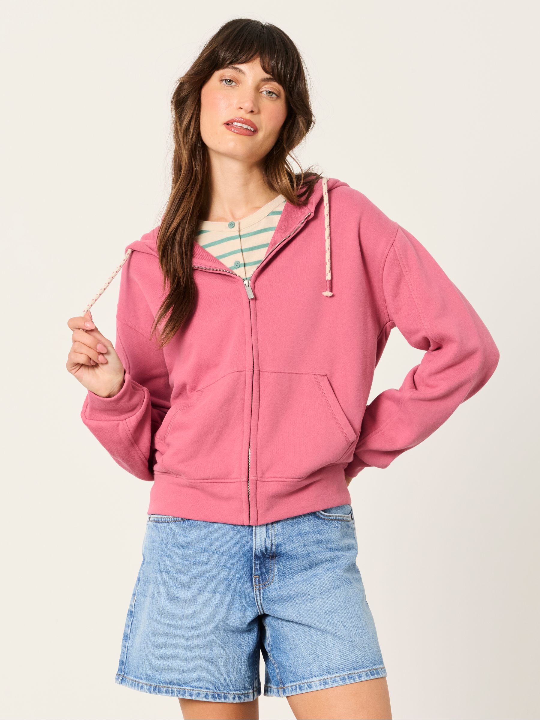 Zip Through Hoodie