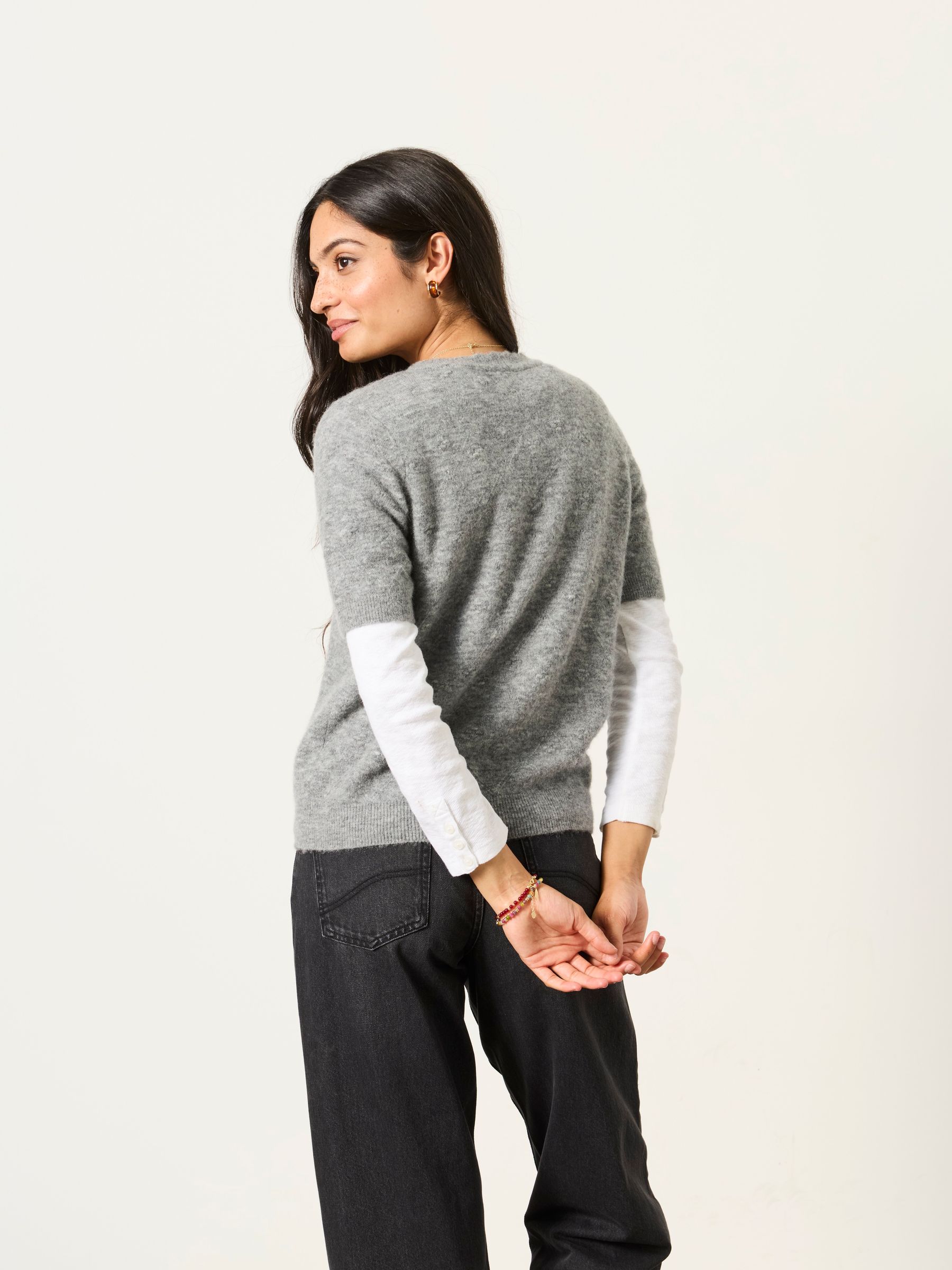 Grey Halle Knitted Top - Image 2 of 6