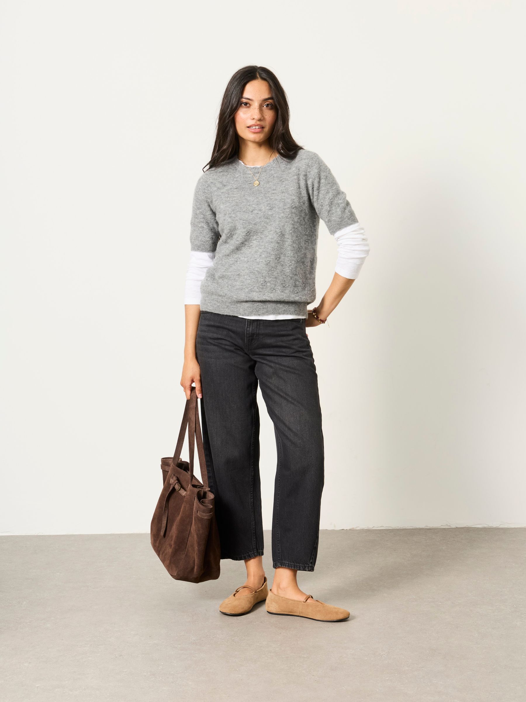 Grey Halle Knitted Top - Image 4 of 6