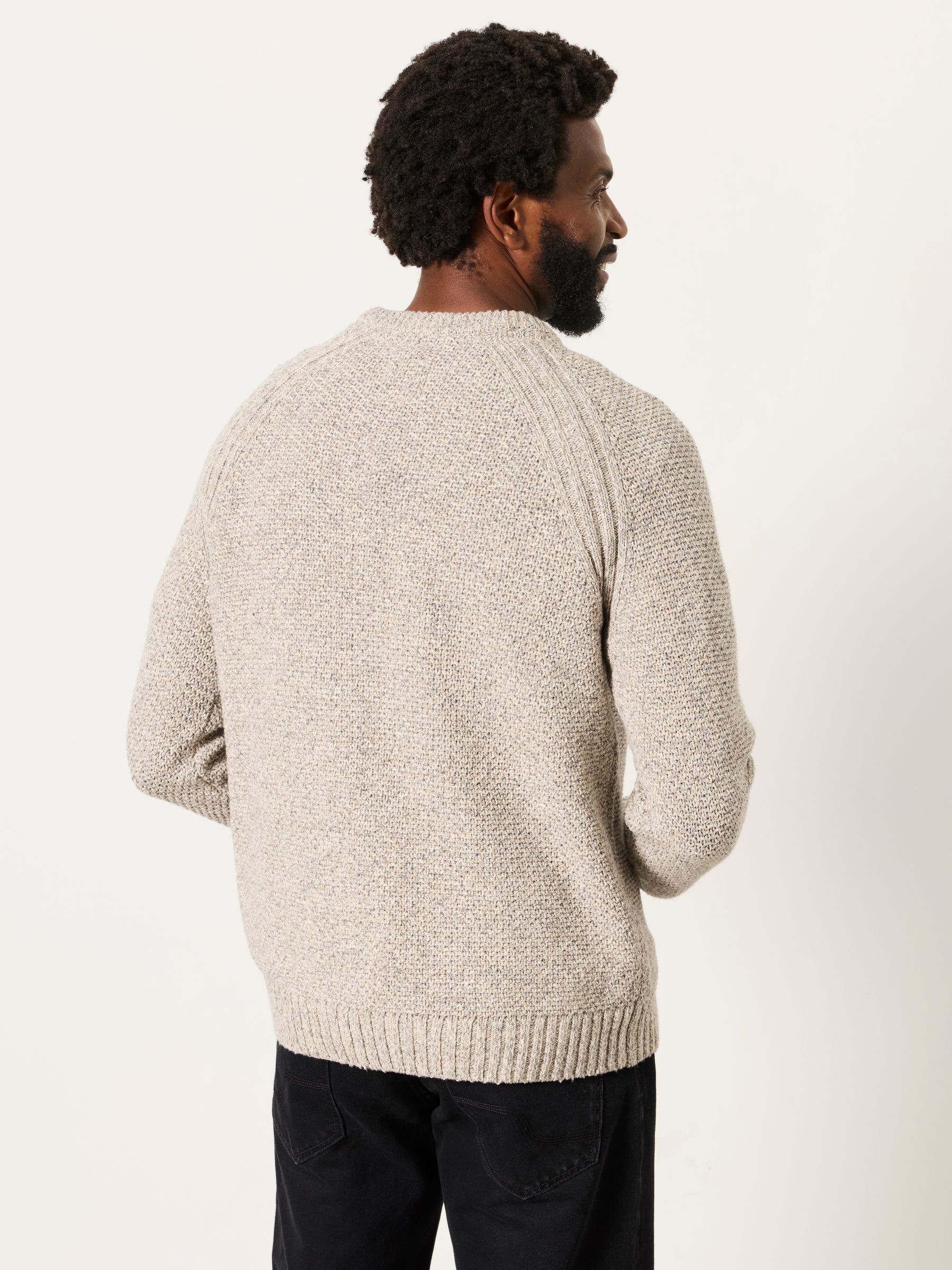 Penton Grey Crew Neck Jumper - Image 2 of 6 Penton Grey Crew Neck Jumper - Image 2 of 6