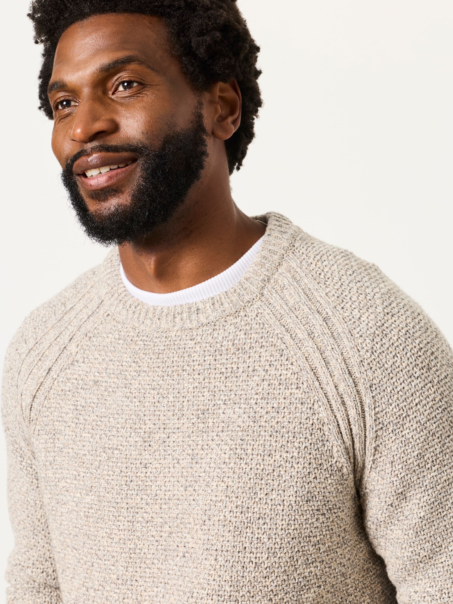 Penton Grey Crew Neck Jumper - Image 5 of 6