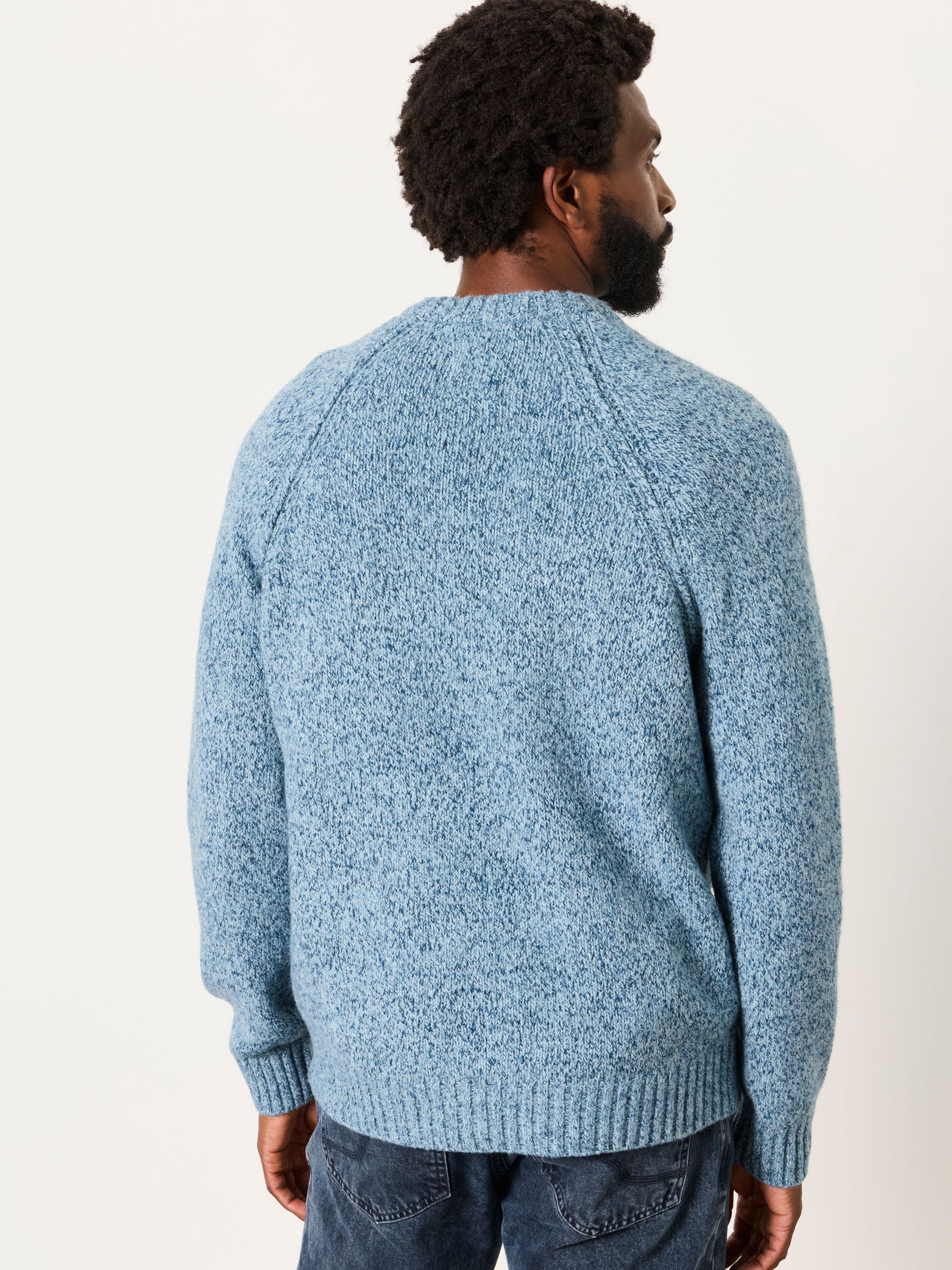 Deanston Light Blue Crew Neck Jumper - Image 2 of 6 Deanston Light Blue Crew Neck Jumper - Image 2 of 6