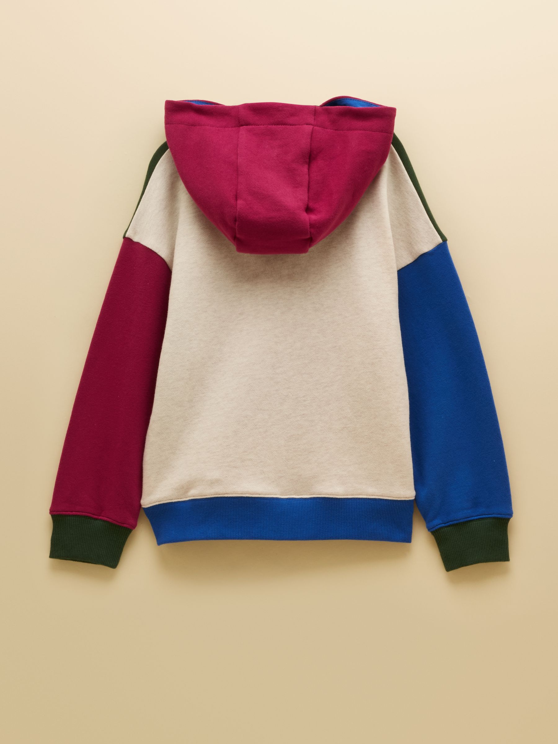 Kids' Parkside Green Colourblock Hoodie - Image 2 of 4