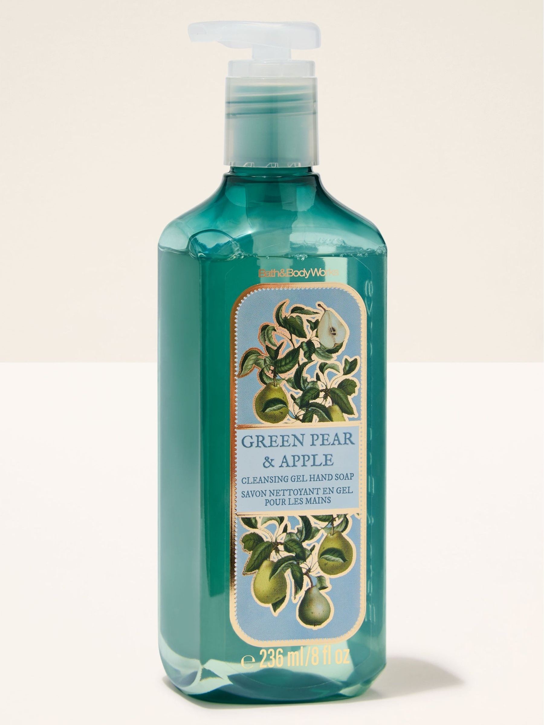 Green Apple & Pear Cleansing Gel Hand Soap 236ml - Image 1 of 4