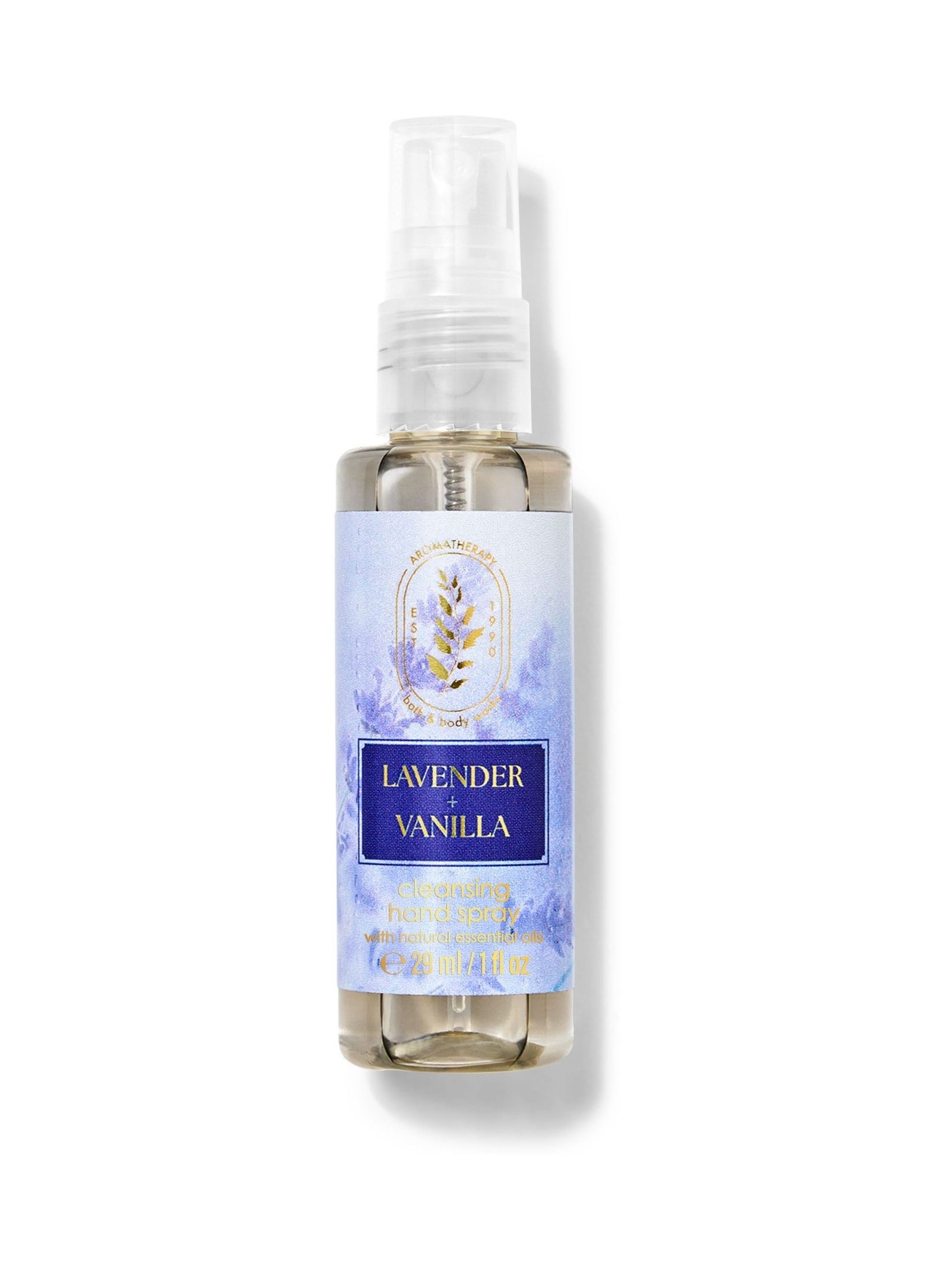 Lavender Vanilla Cleansing Hand Spray 29ml - Image 1 of 2