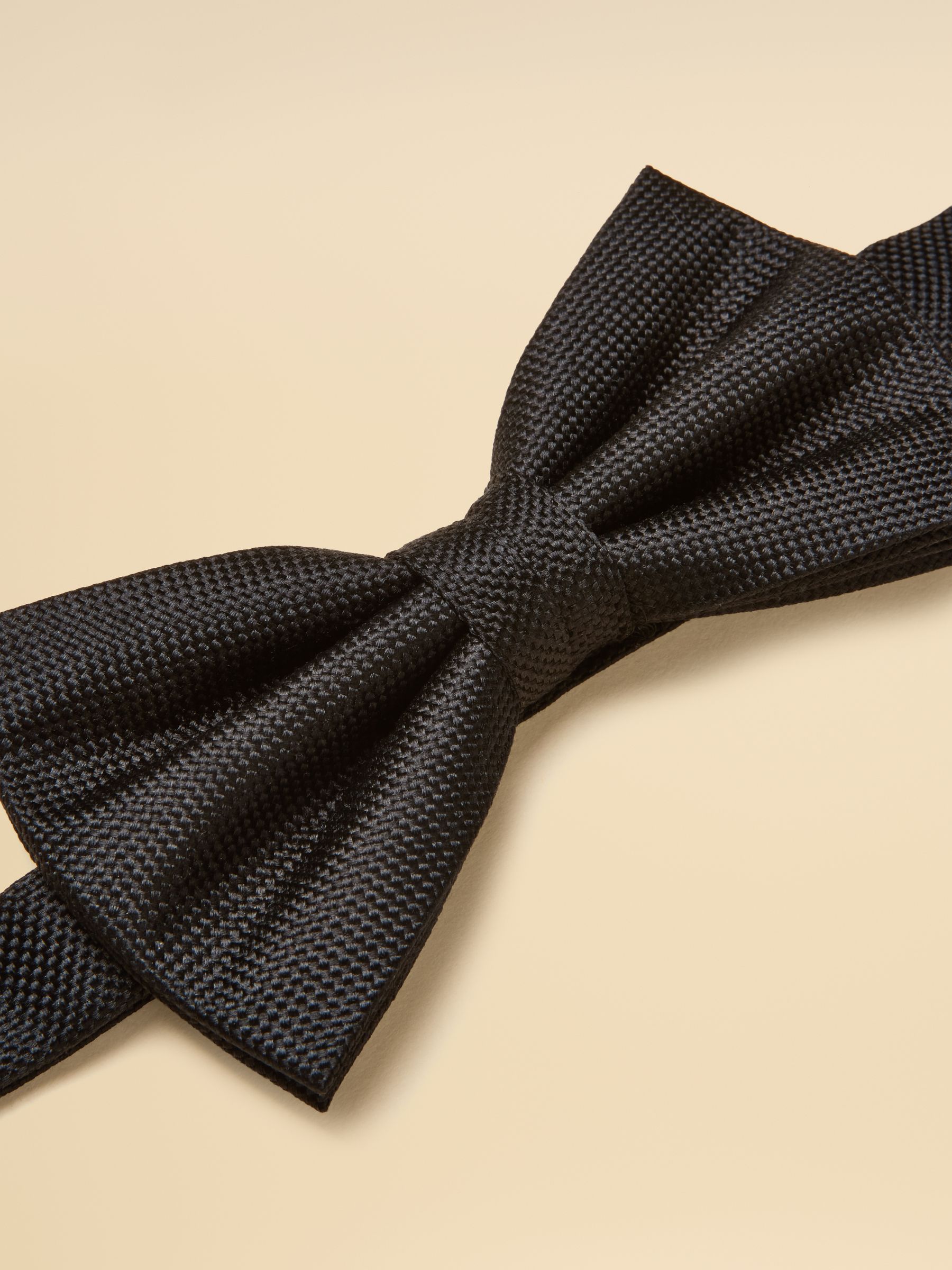 Black Silk Bow Tie - Image 2 of 3