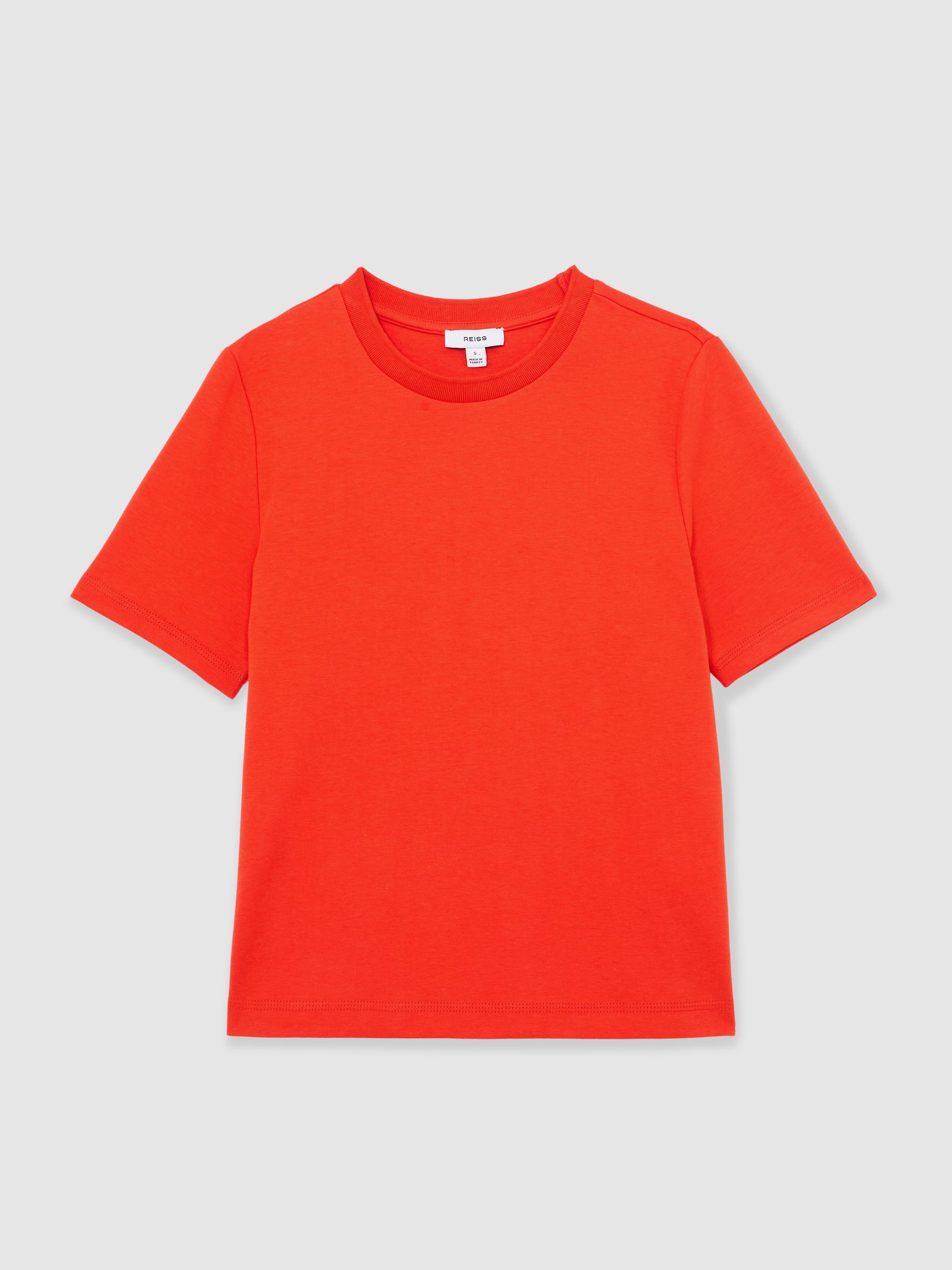 T-Shirt in Coral Red - Image 2 of 6