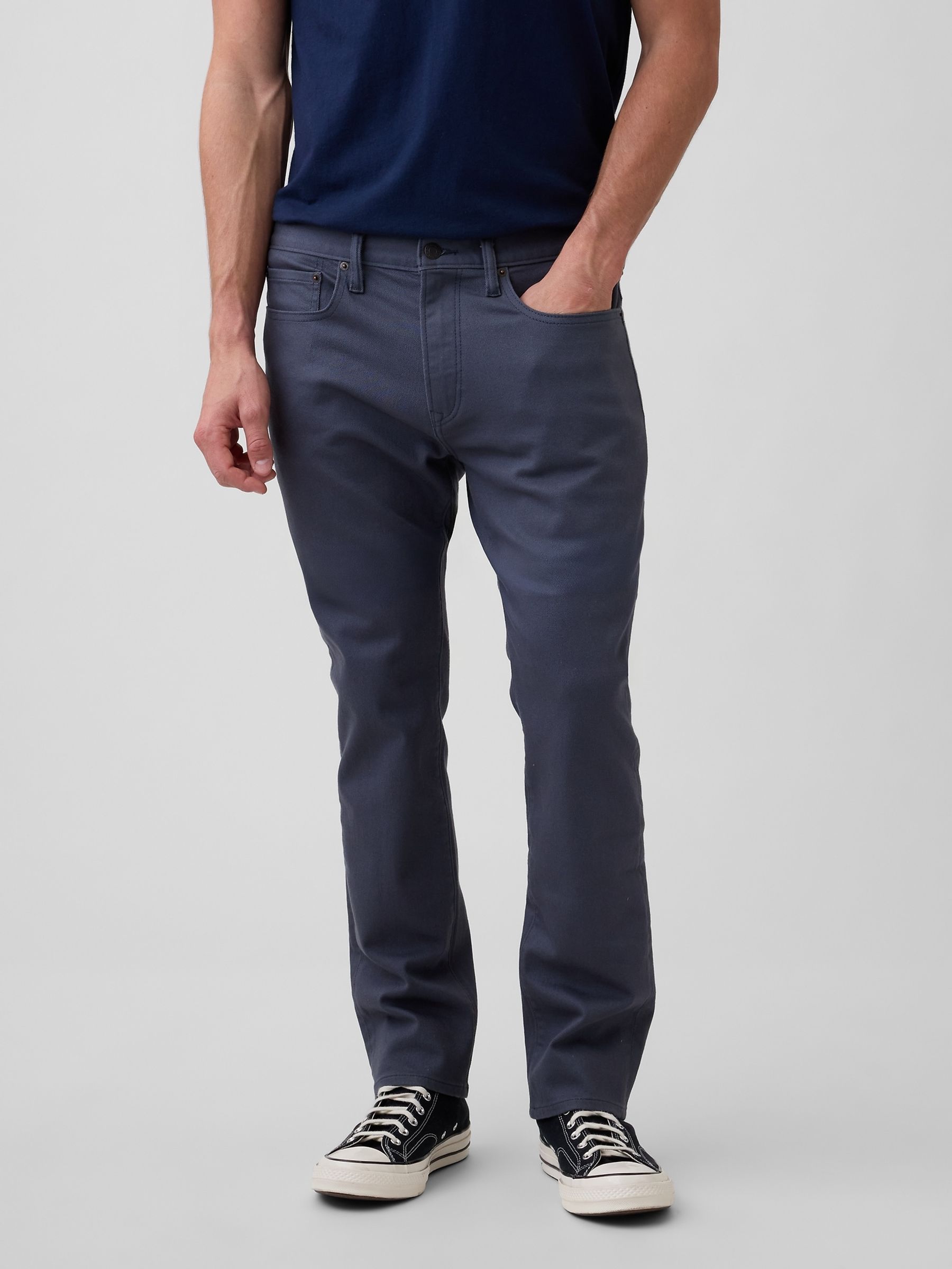 Steel Blue Slim Soft Wear Jeans - Image 1 of 6