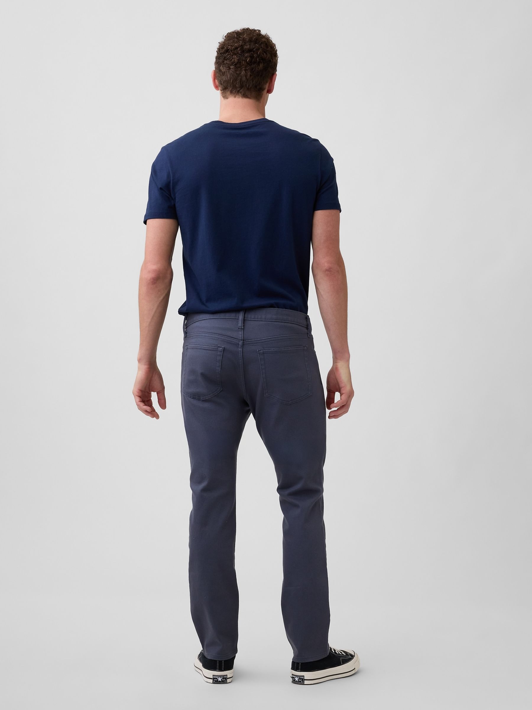 Steel Blue Slim Soft Wear Jeans - Image 2 of 6