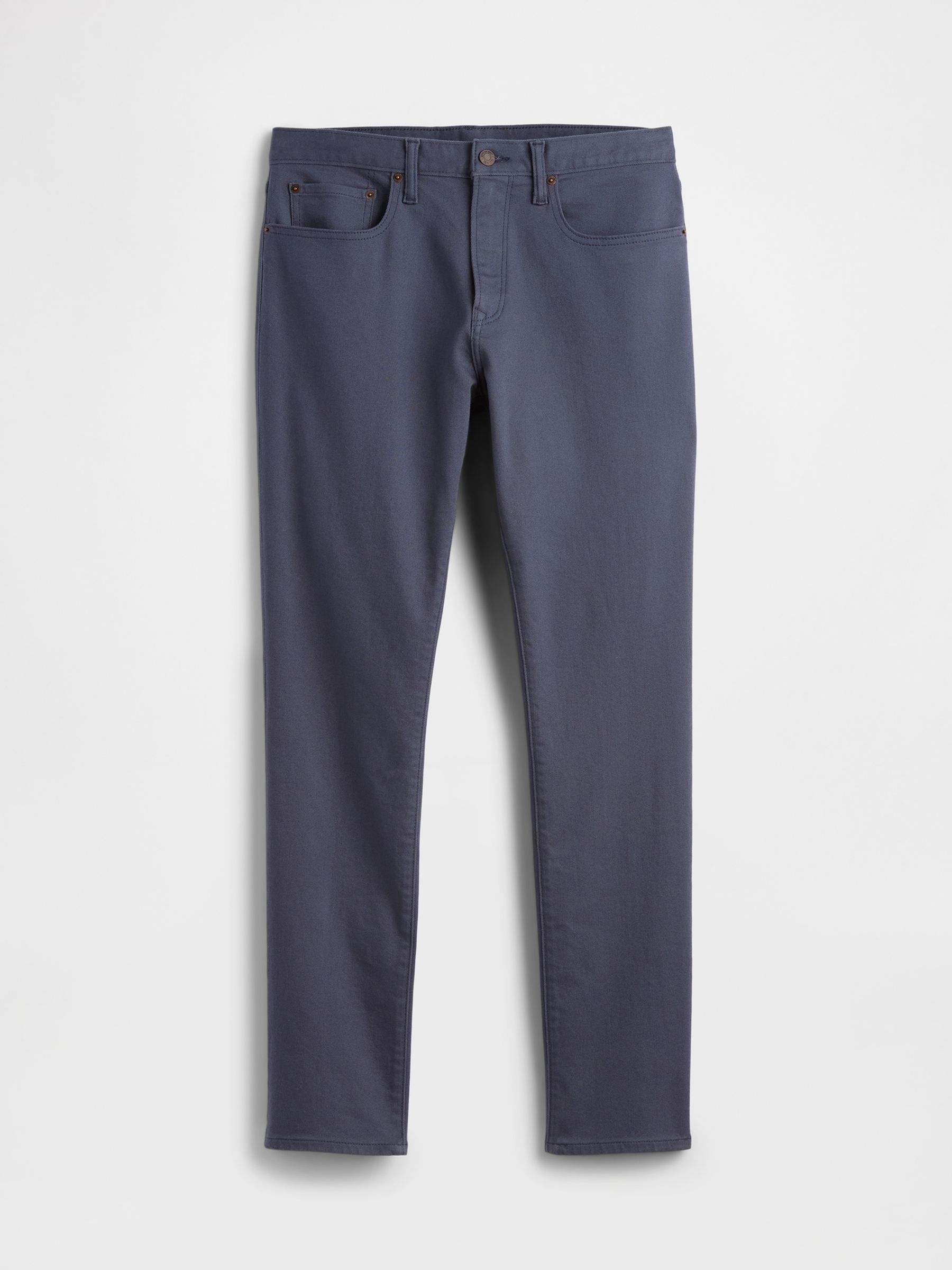 Steel Blue Slim Soft Wear Jeans - Image 6 of 6