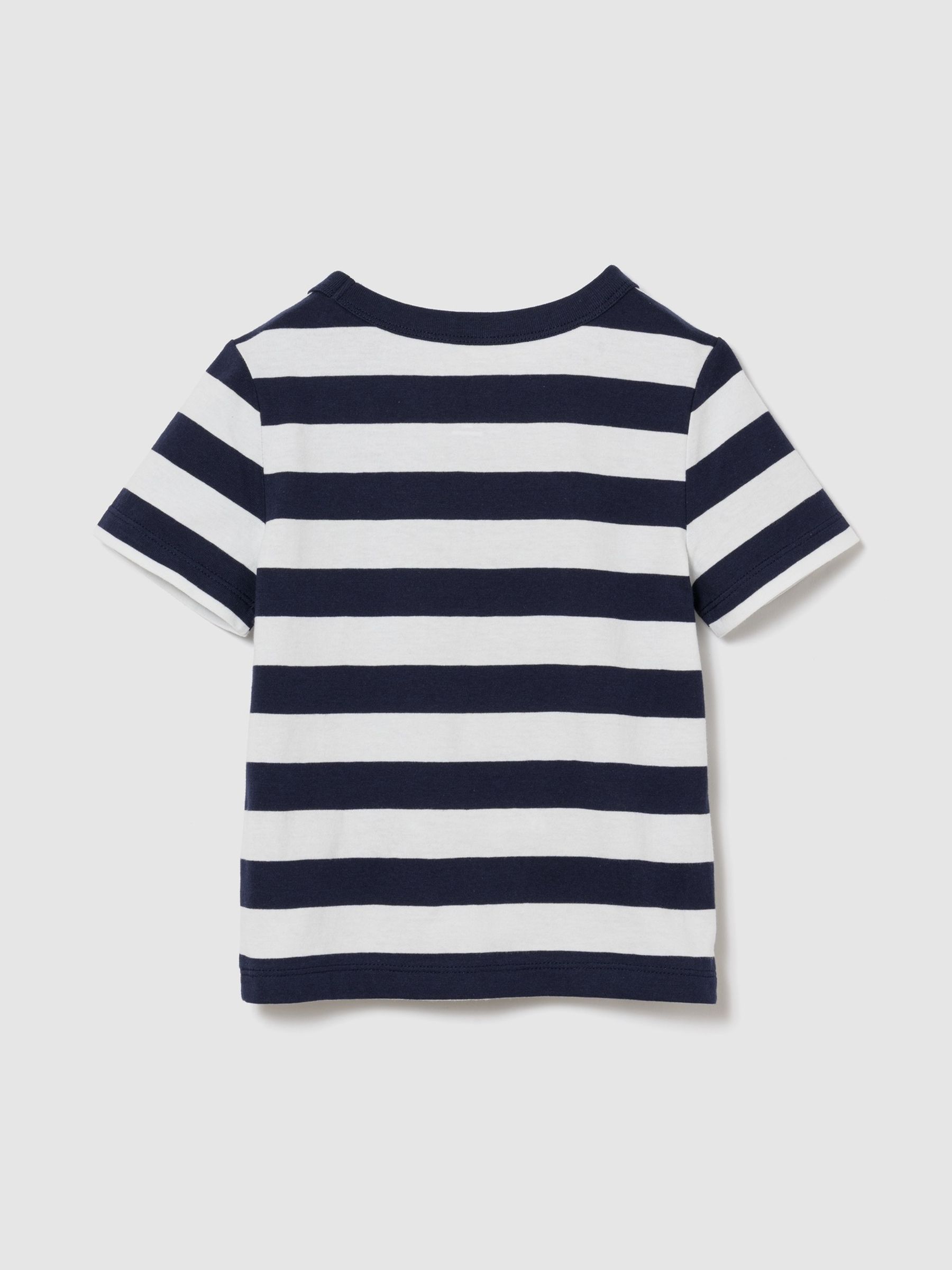 Black Stripe Mix and Match Stripe Pocket Shirt - Image 2 of 2