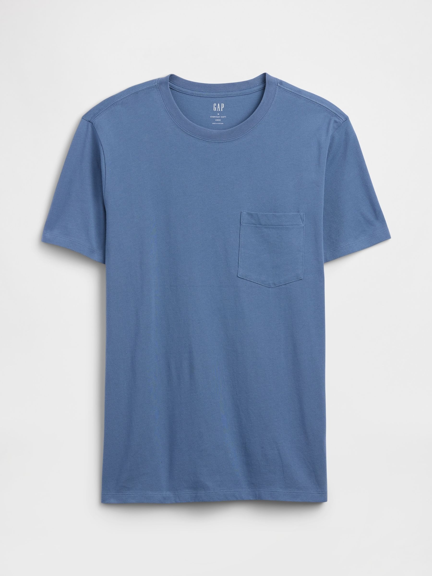 Gap Blue Everyday Soft Pocke T-shirt - Image 4 of 5