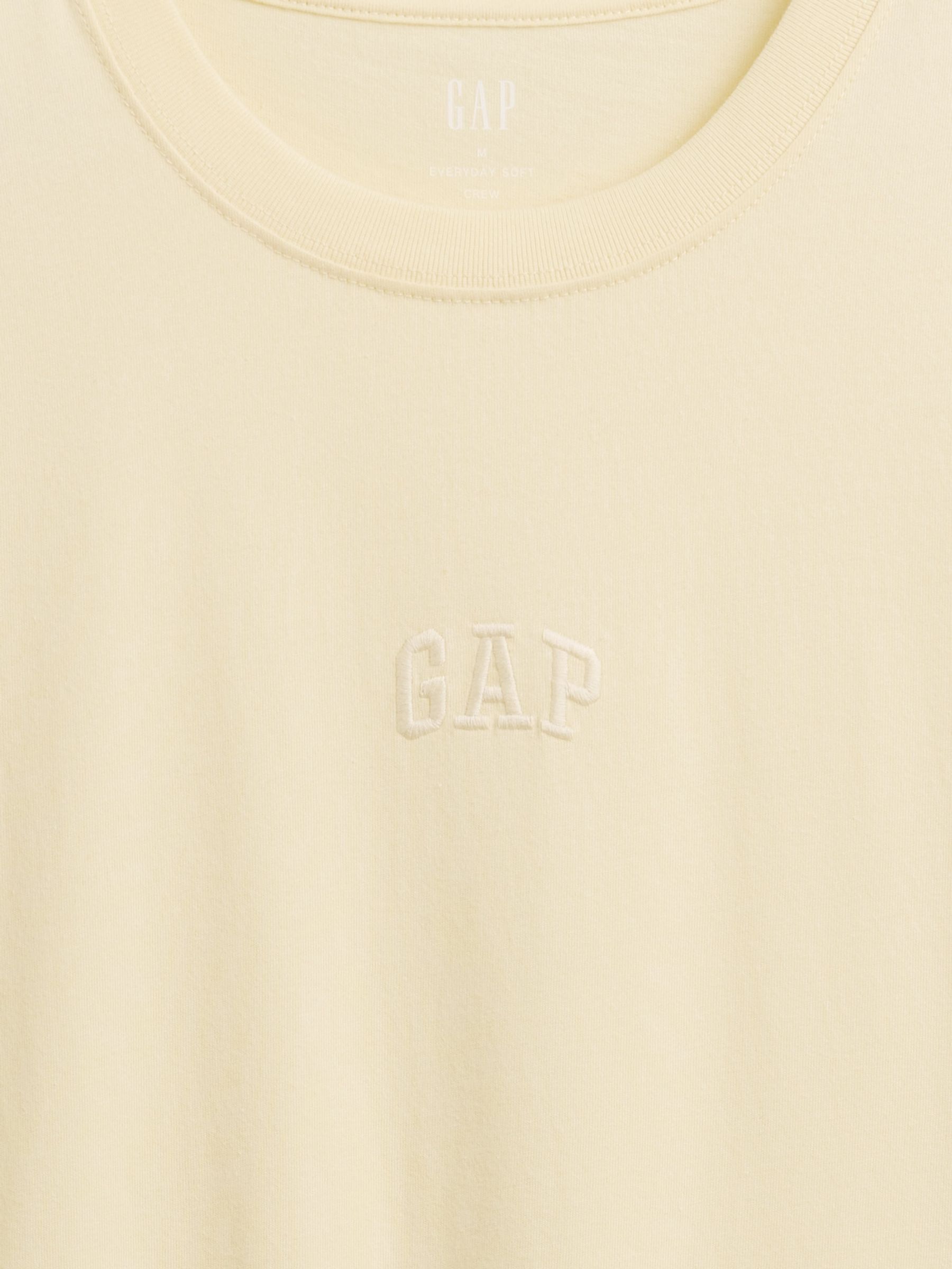 Yellow Everyday Soft Mini Logo Short Sleeve T-Shirt - Image 4 of 4