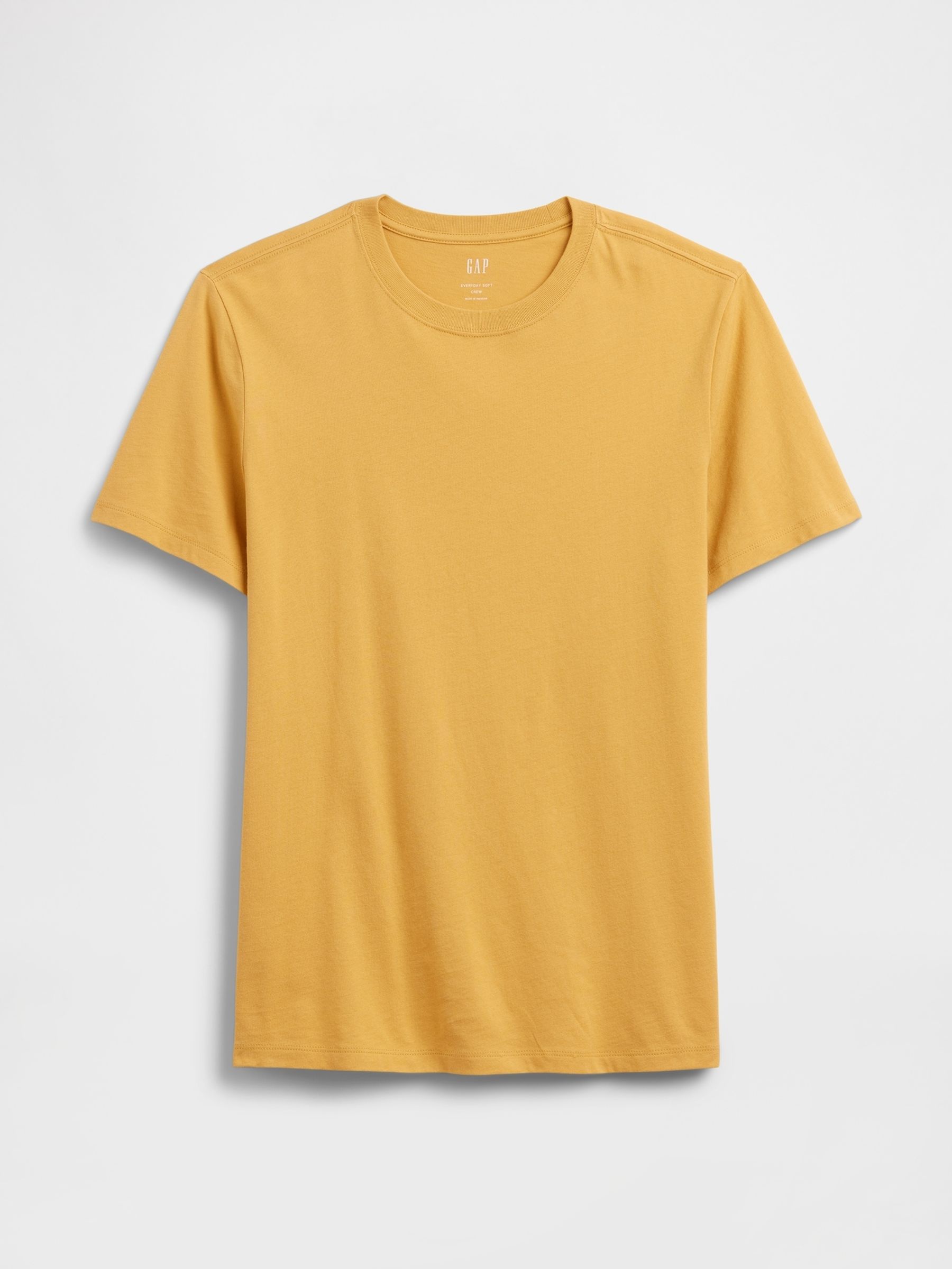 Yellow Everyday Soft Crew neck T-Shirt - Image 4 of 5