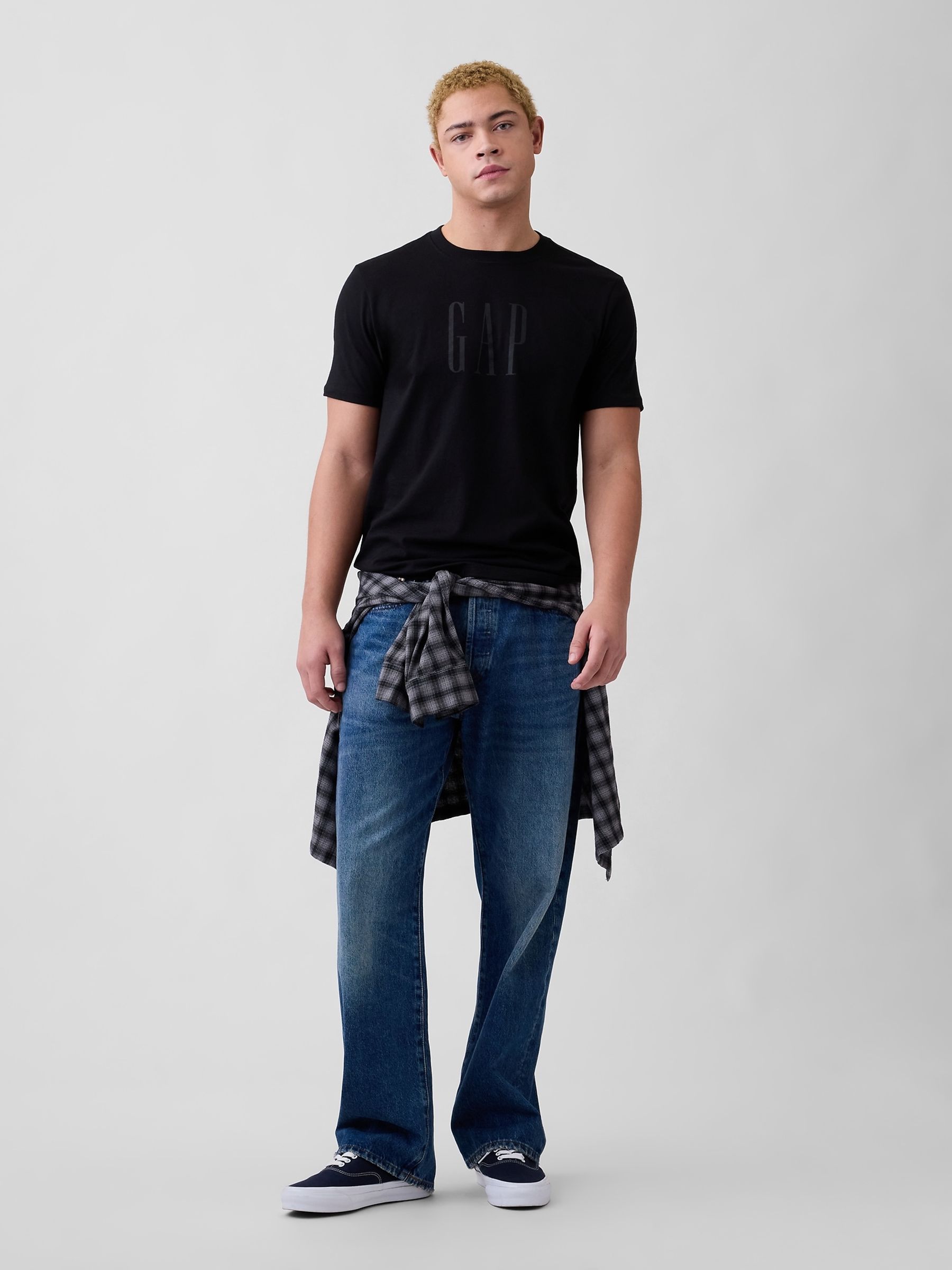 Black Everyday Soft Logo T-Shirt - Image 3 of 4