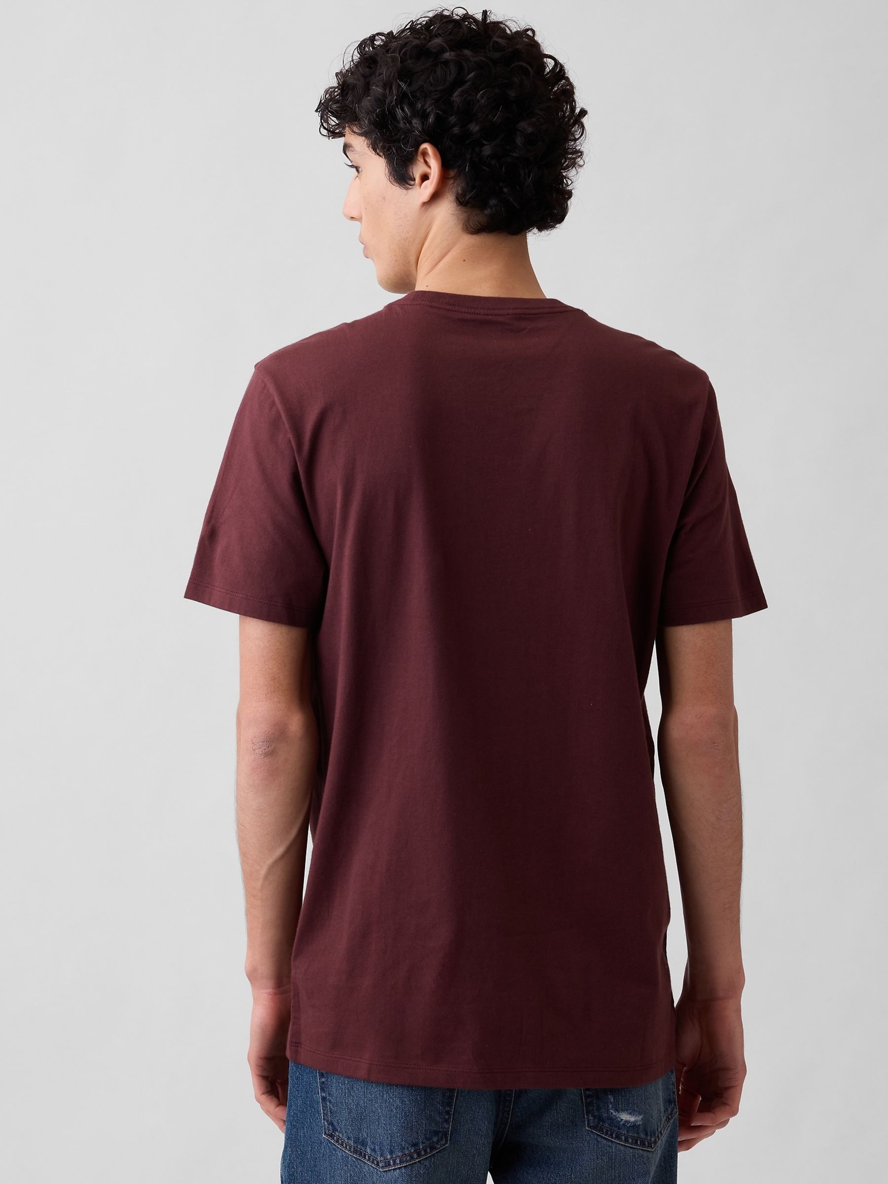 Brown Everyday Soft Pocke T-shirt - Image 2 of 5 Brown Everyday Soft Pocke T-shirt - Image 2 of 5