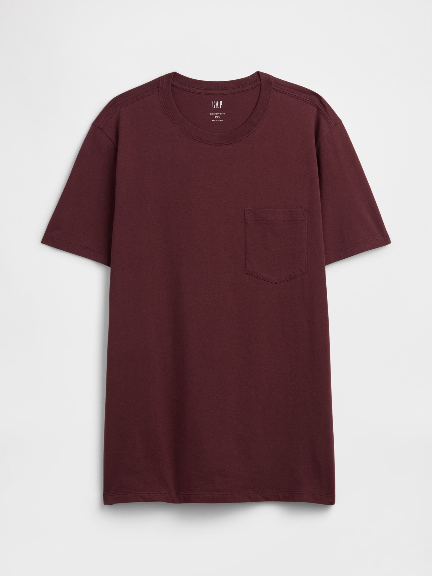 Brown Everyday Soft Pocke T-shirt - Image 4 of 5