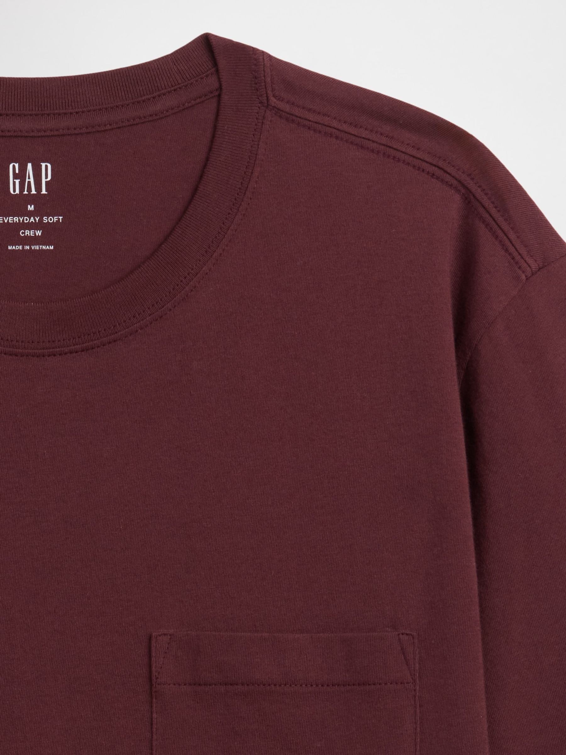 Brown Everyday Soft Pocke T-shirt - Image 5 of 5 Brown Everyday Soft Pocke T-shirt - Image 5 of 5