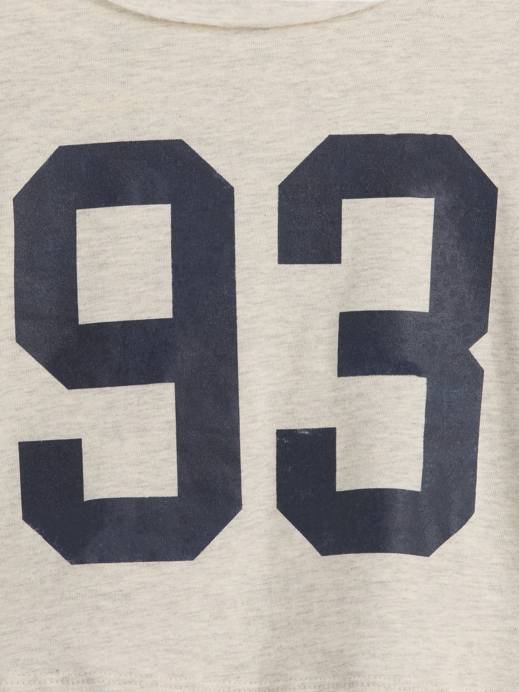 Grey Oversized Wide-Neck T-Shirt - Image 4 of 4