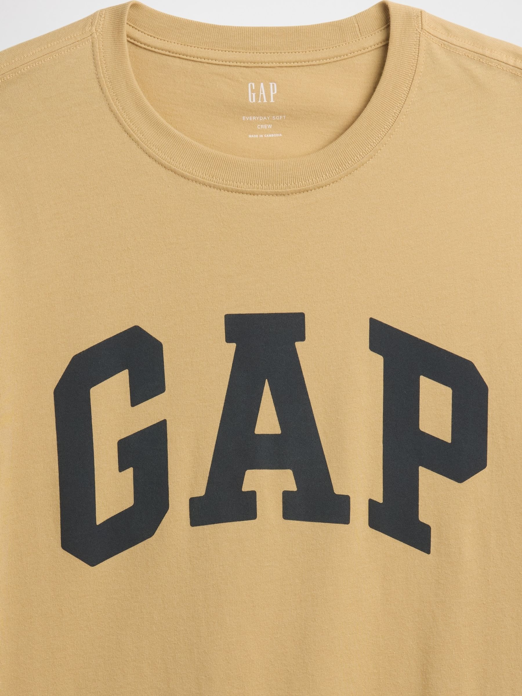 Yellow Everyday Soft Logo T-Shirt - Image 3 of 4