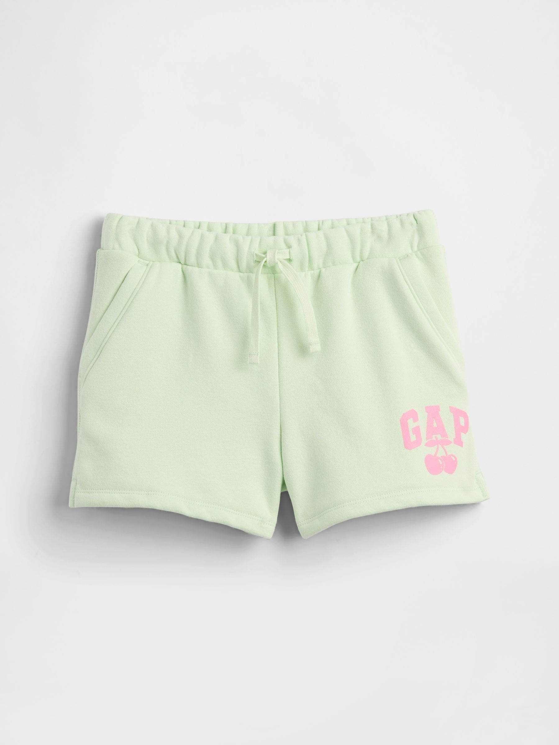 Green Logo Pull On Shorts - Image 1 of 3