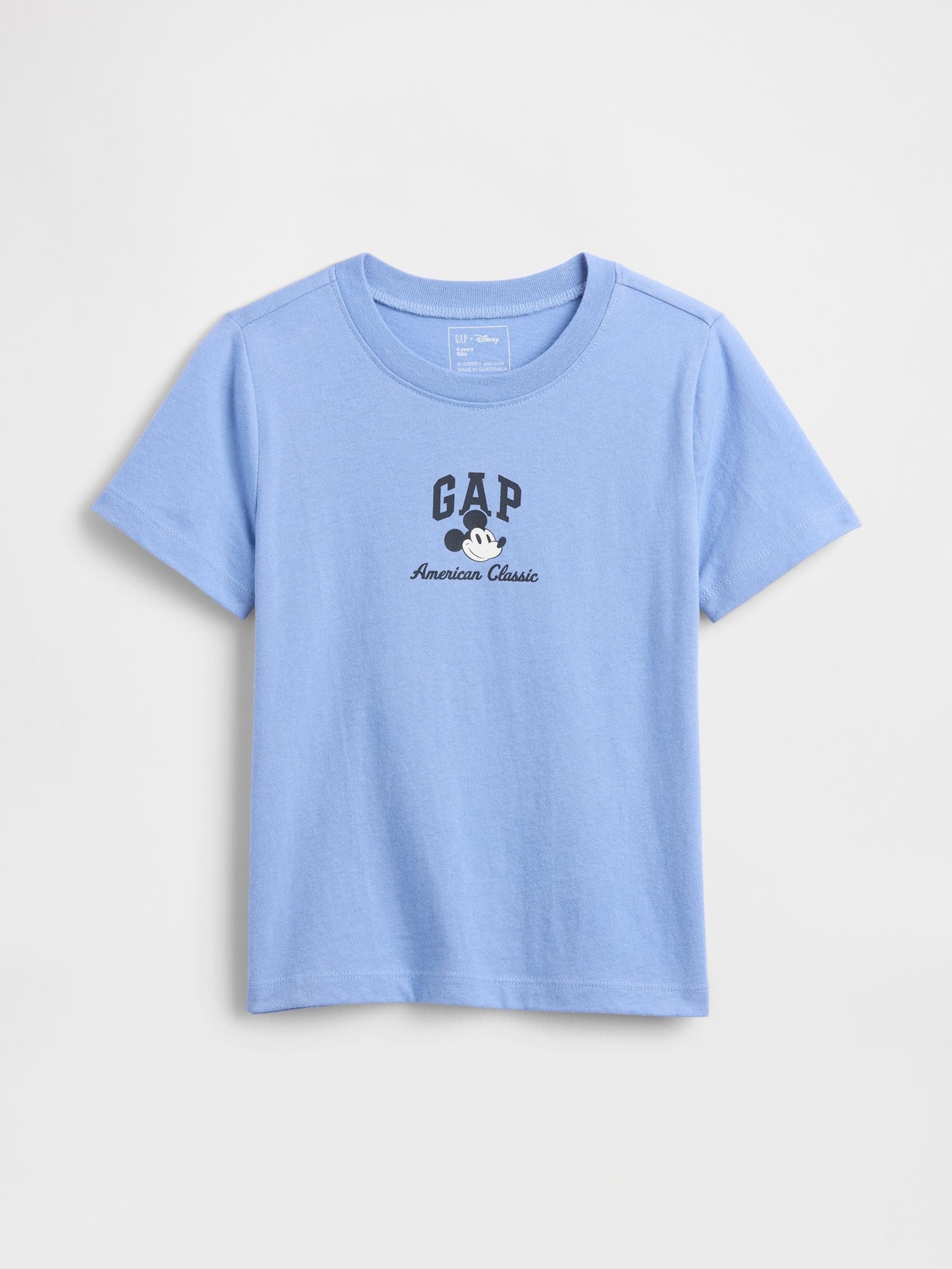Blue Disney Mickey Mouse Logo T-Shirt - Image 1 of 3