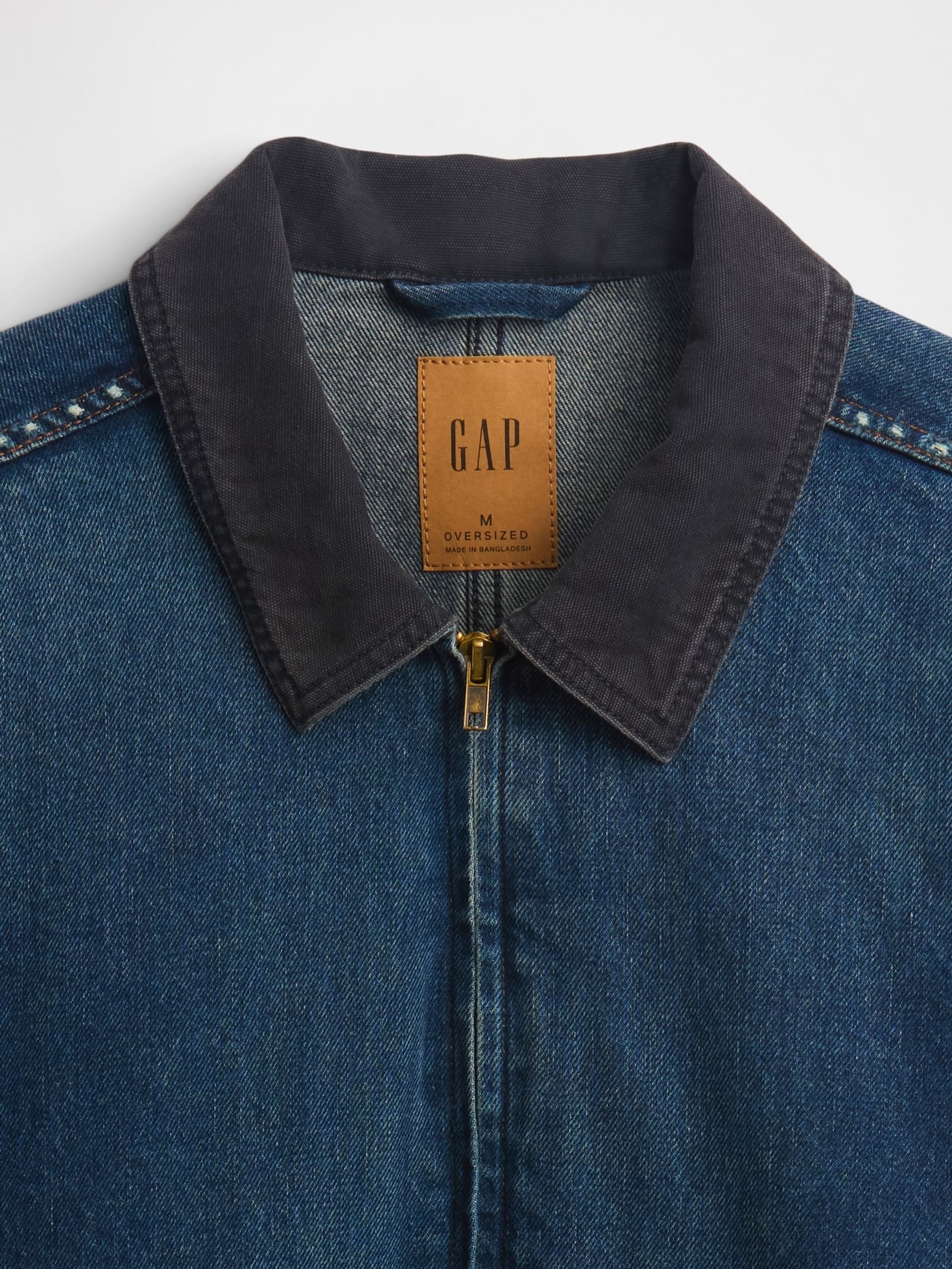Blue Denim Workwear Jacket - Image 4 of 4