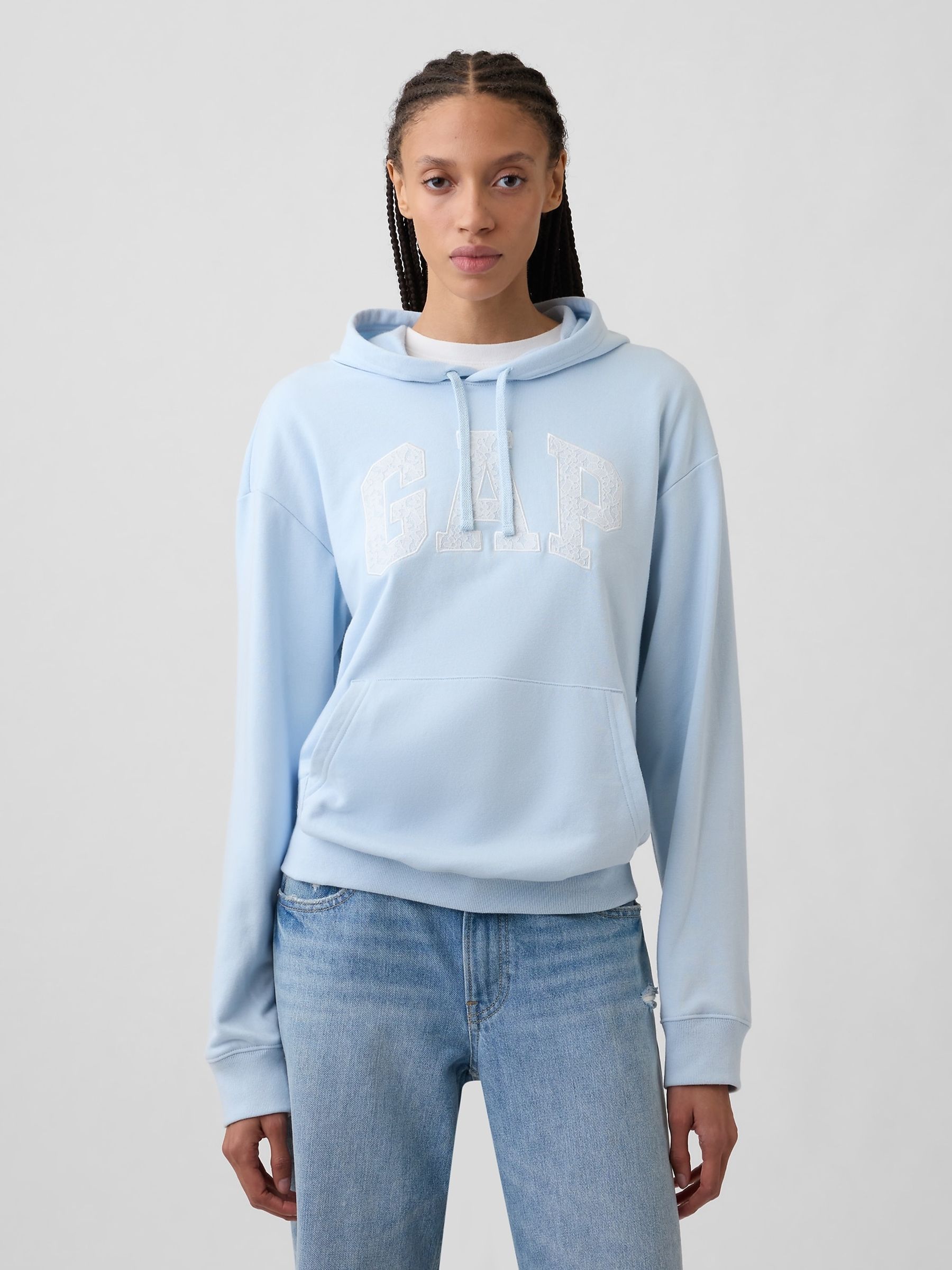 Blue Logo Hoodie - Image 1 of 4 Blue Logo Hoodie - Image 1 of 4