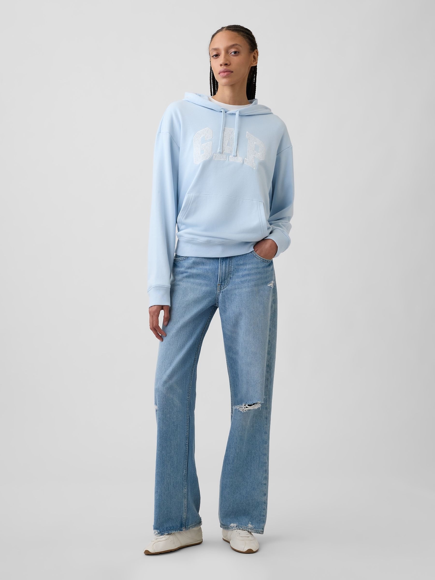 Blue Logo Hoodie - Image 3 of 4